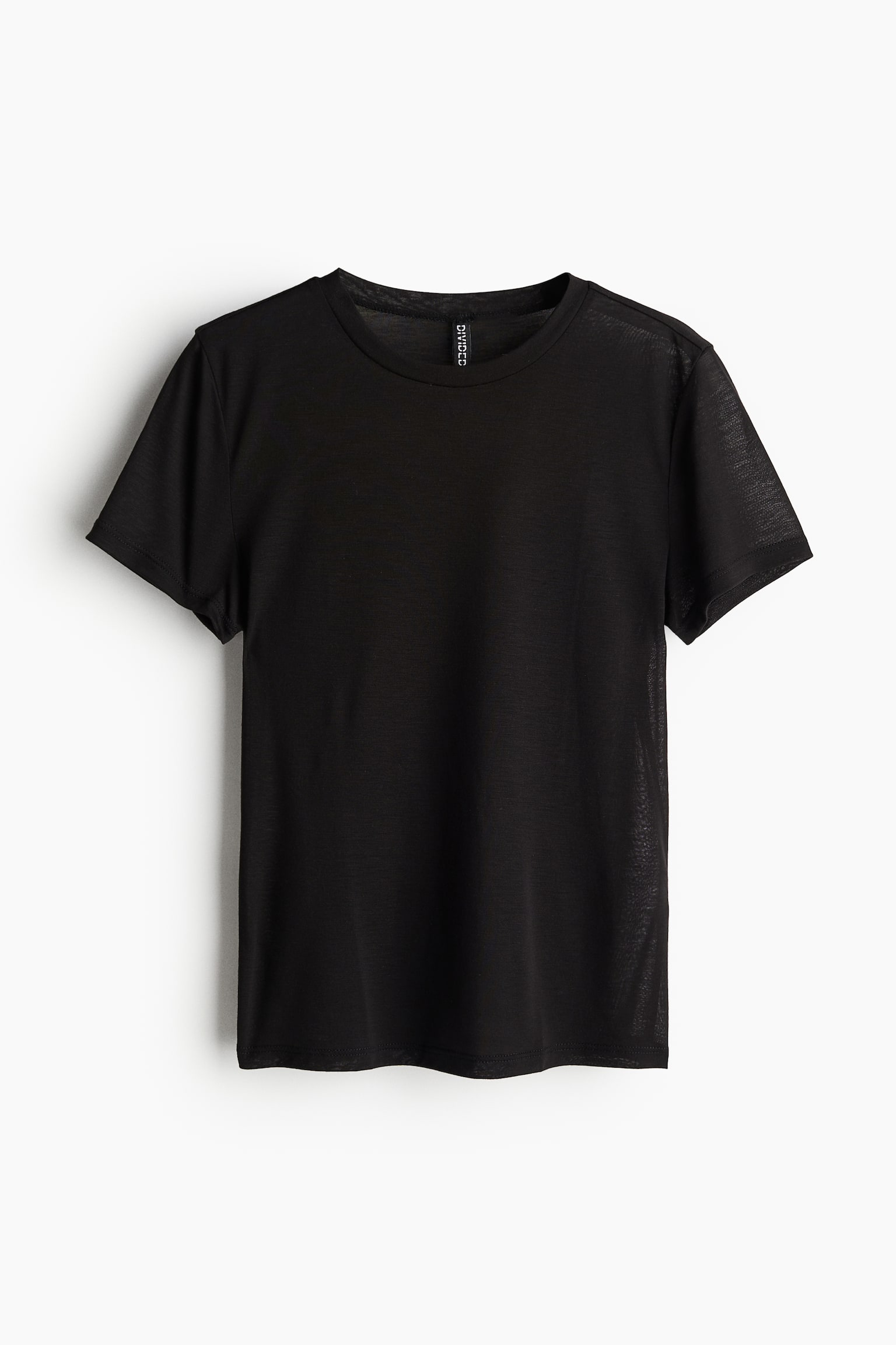 T-shirt ajusté - Noir/Blanc/Gris/Beige clair - 2