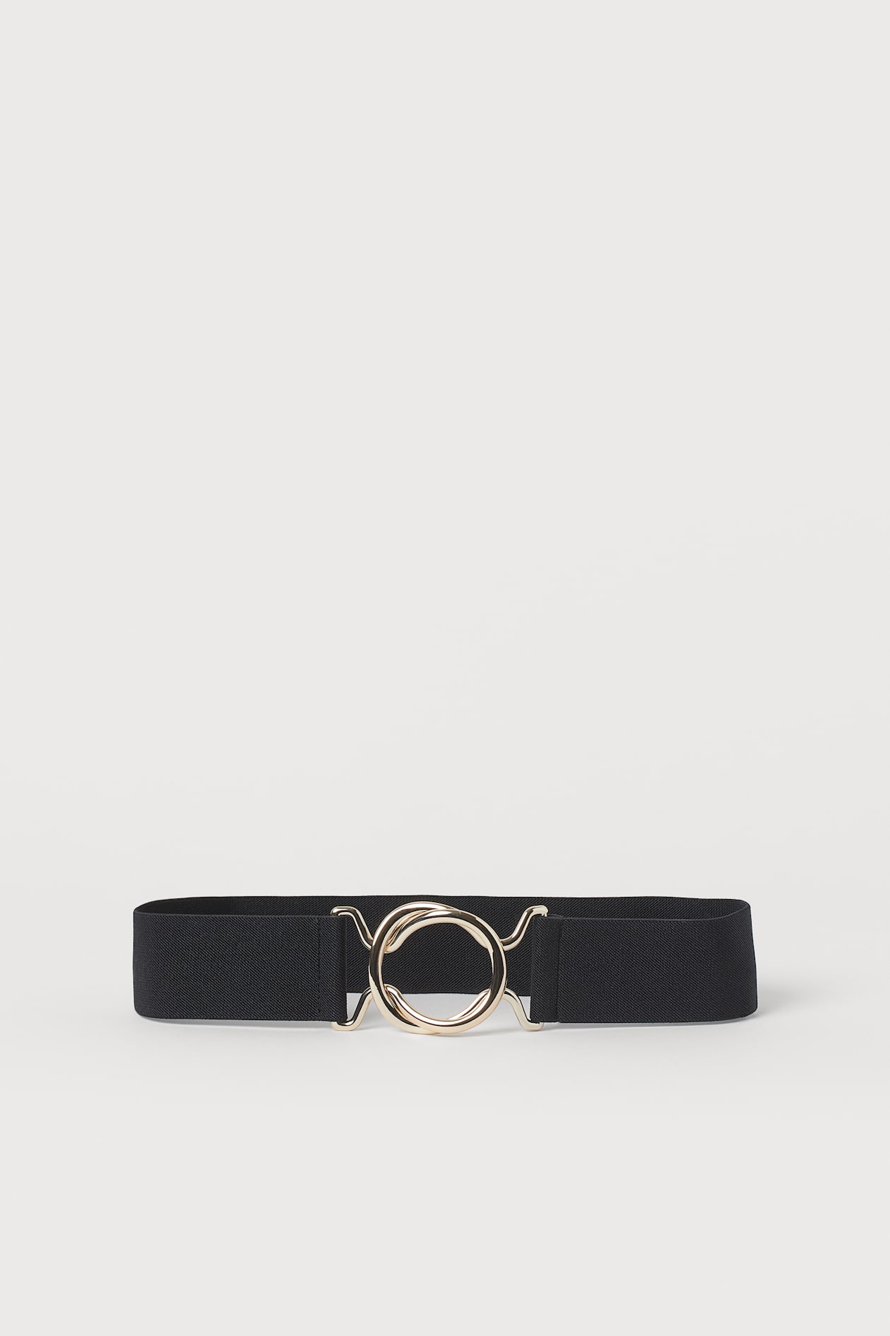 Elastic Waist Belt - Black/gold-colored - Ladies | H&M US