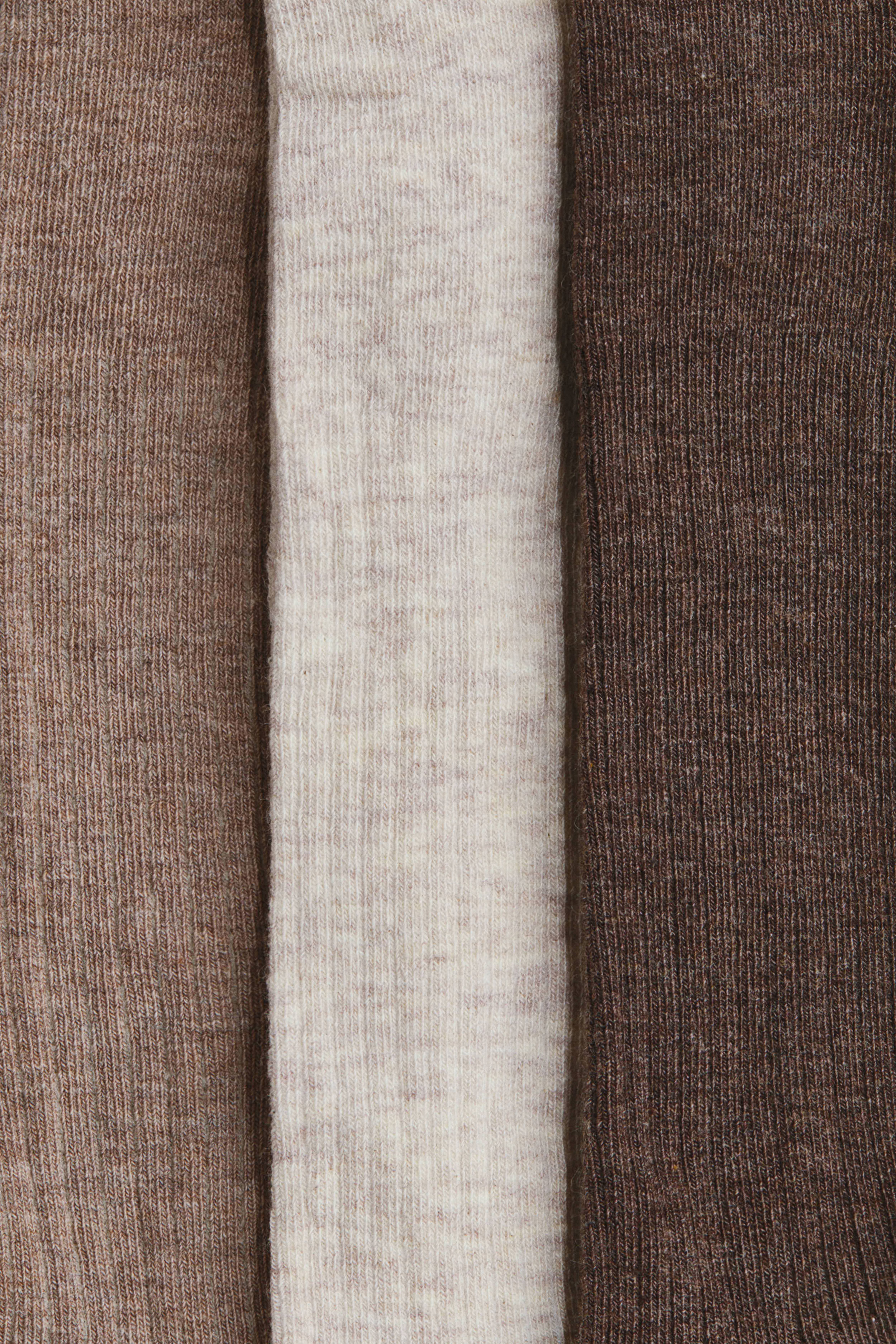 3-Pack Ribbed Tights