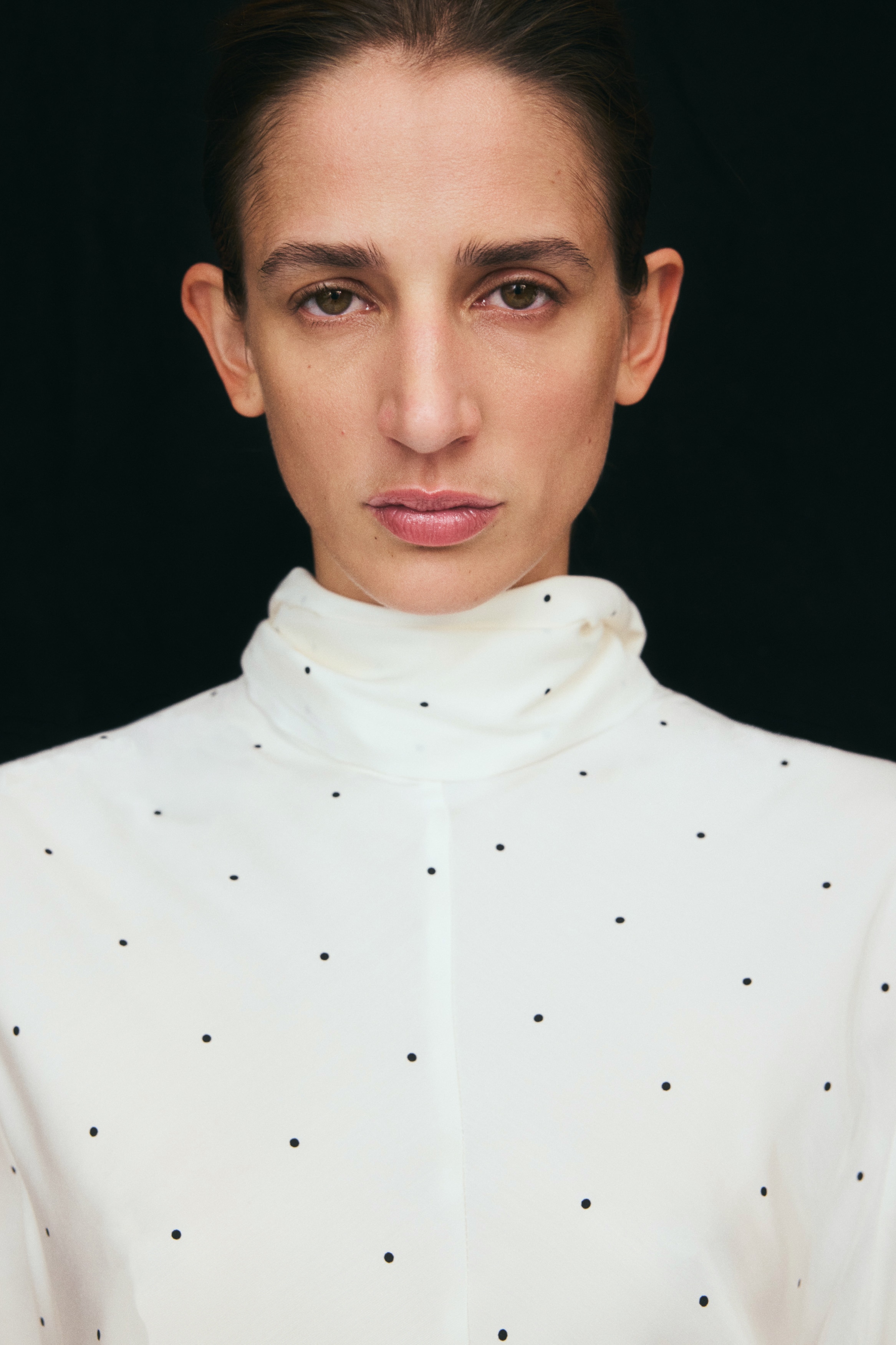 Scarf-Collar Viscose Blouse thumbnail 2