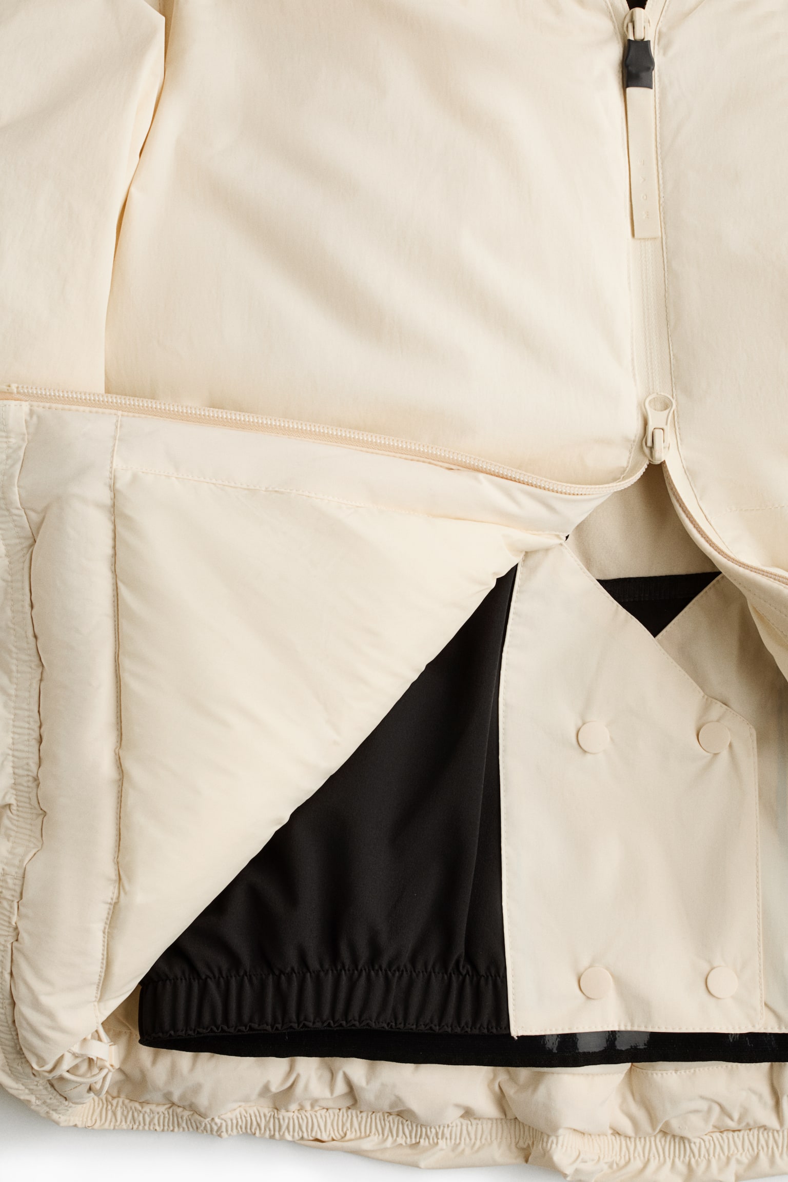 Женская куртка H&M Move Padded Ski with ThermoMove™, цвет: Белый — фото 9
