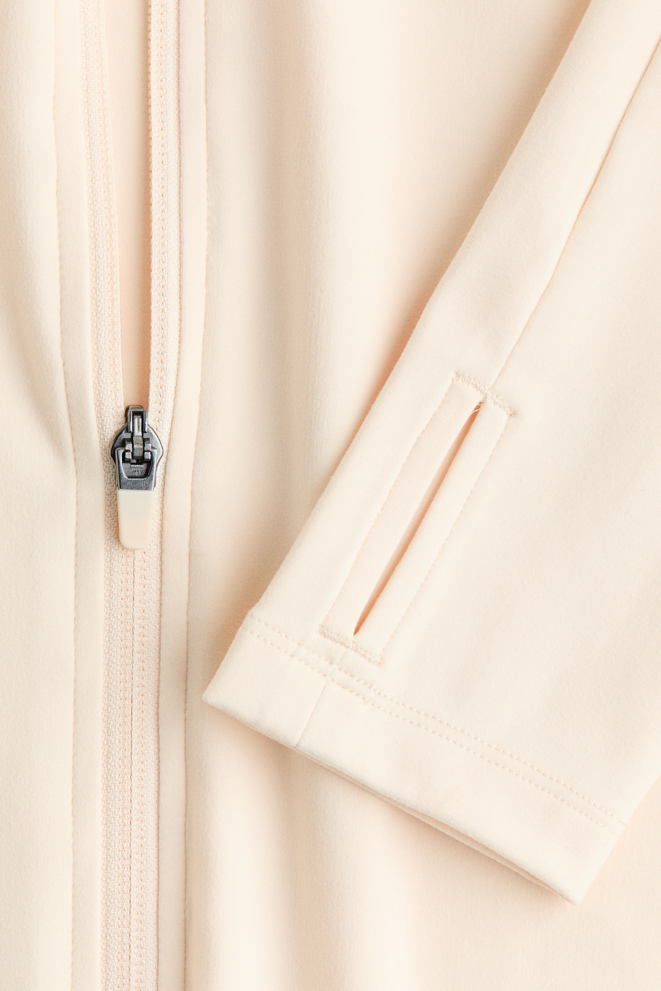 View larger image: Zip-through sports jacket with SoftMove™ - Peachy beige - Ladies | H&M IN 3