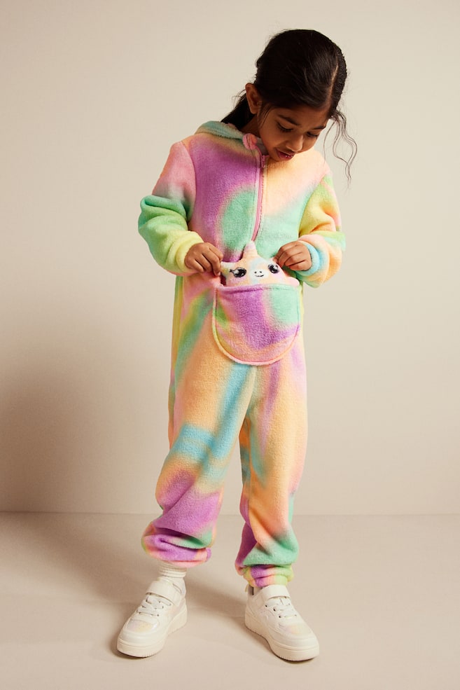 Animal all-in-one suit - Light green/Unicorn/Pink/Unicorn/Brown/Reindeer - 1
