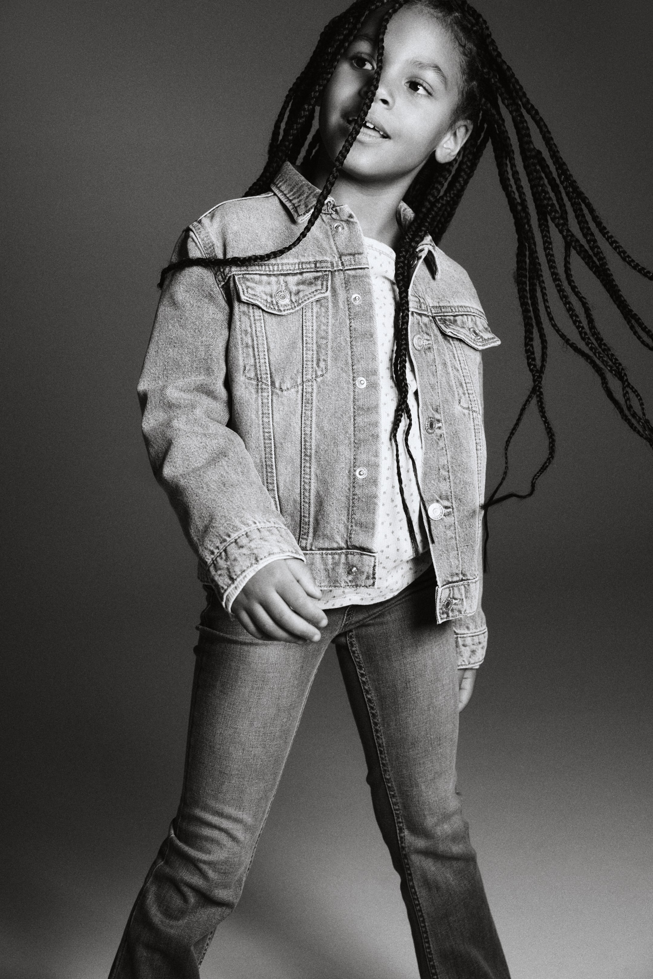 Agrandir l'image: Superstretch Flared Leg Jeans - Bleu denim - ENFANT | H&M FR 2