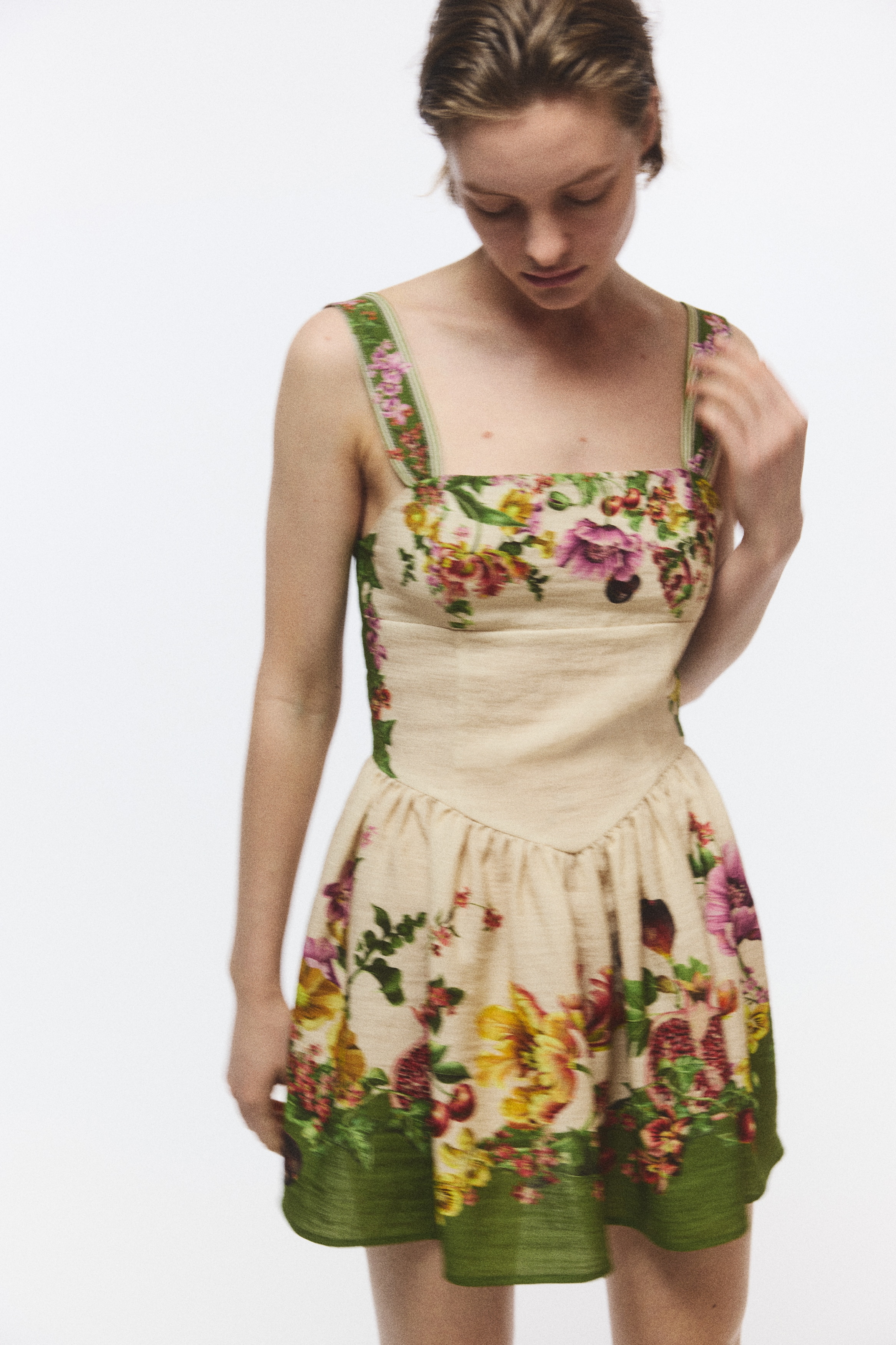 h&m sleeveless shirt dress Tie-Belt Shirt Dress