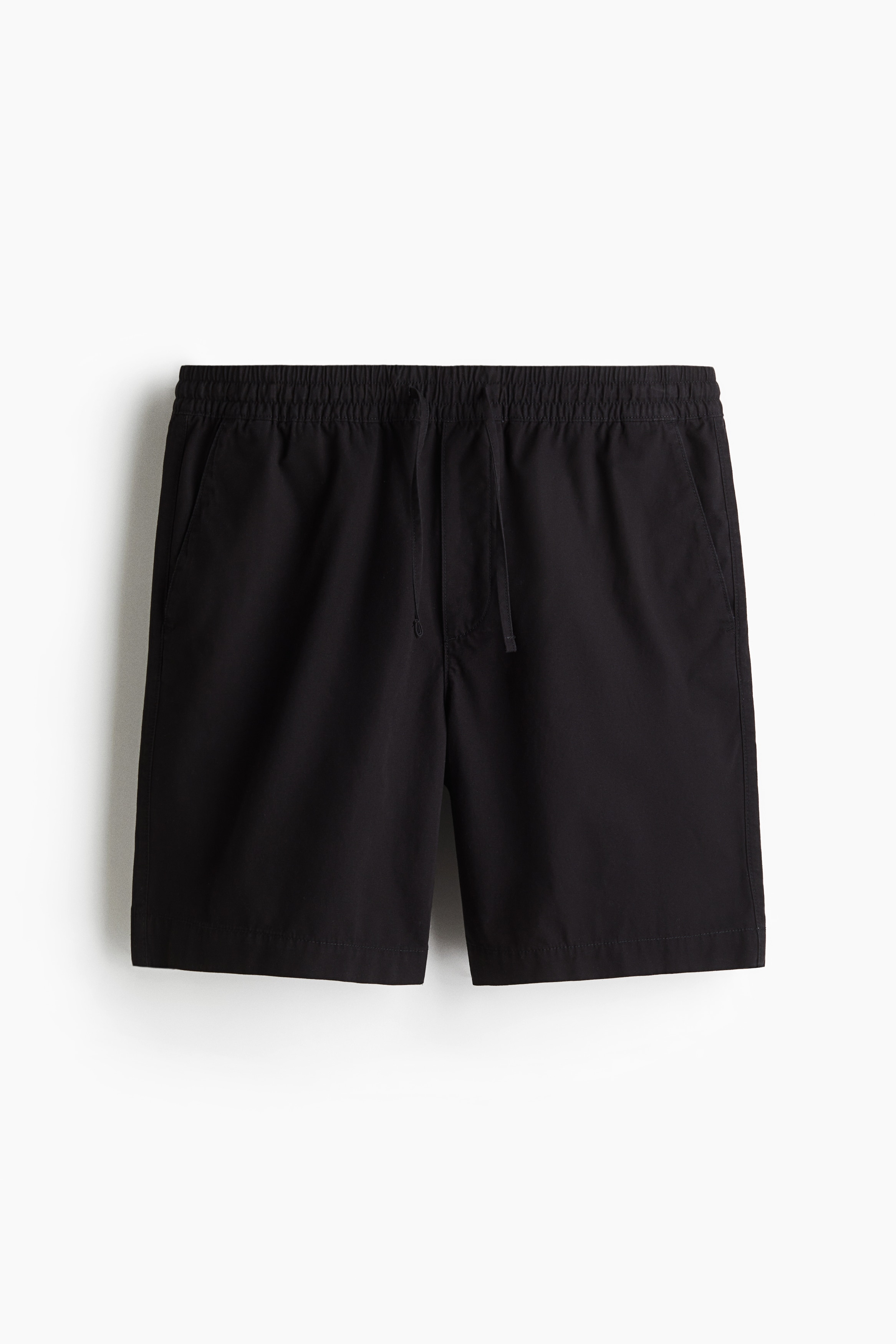 Regular-Fit Canvas Shorts - Black/Navy blue/Beige/Khaki green