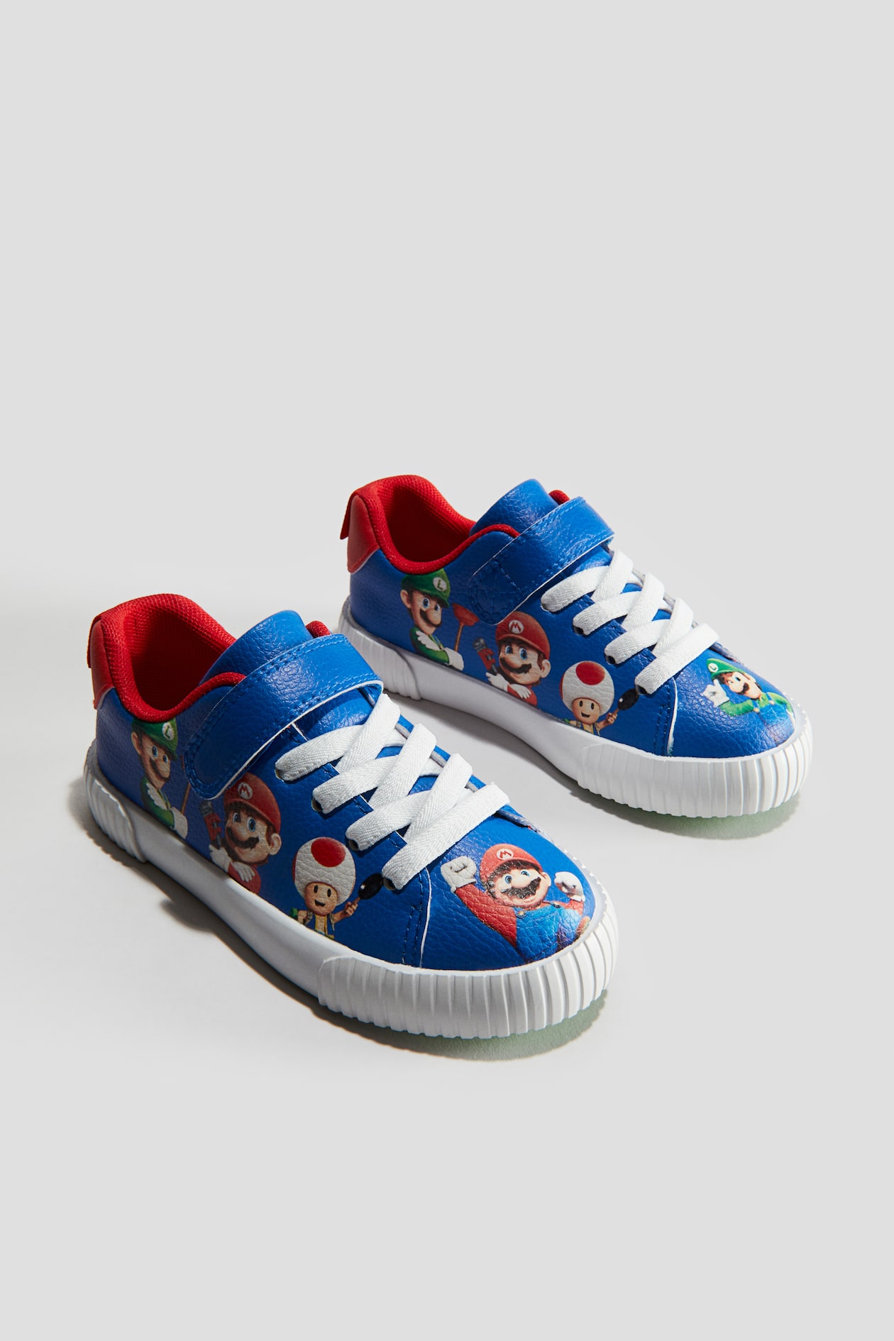 Printed trainers Bright blue/Super Mario Kids H&M GB
