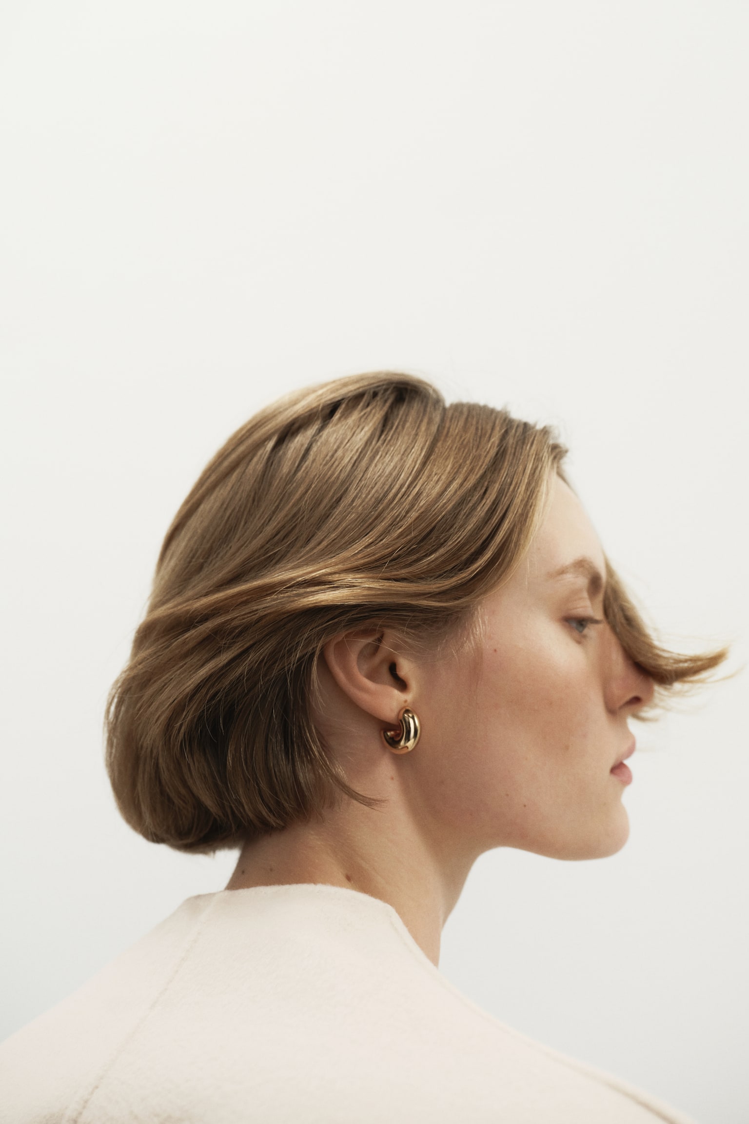 Tie-belt coat - Light beige/Mole - 4