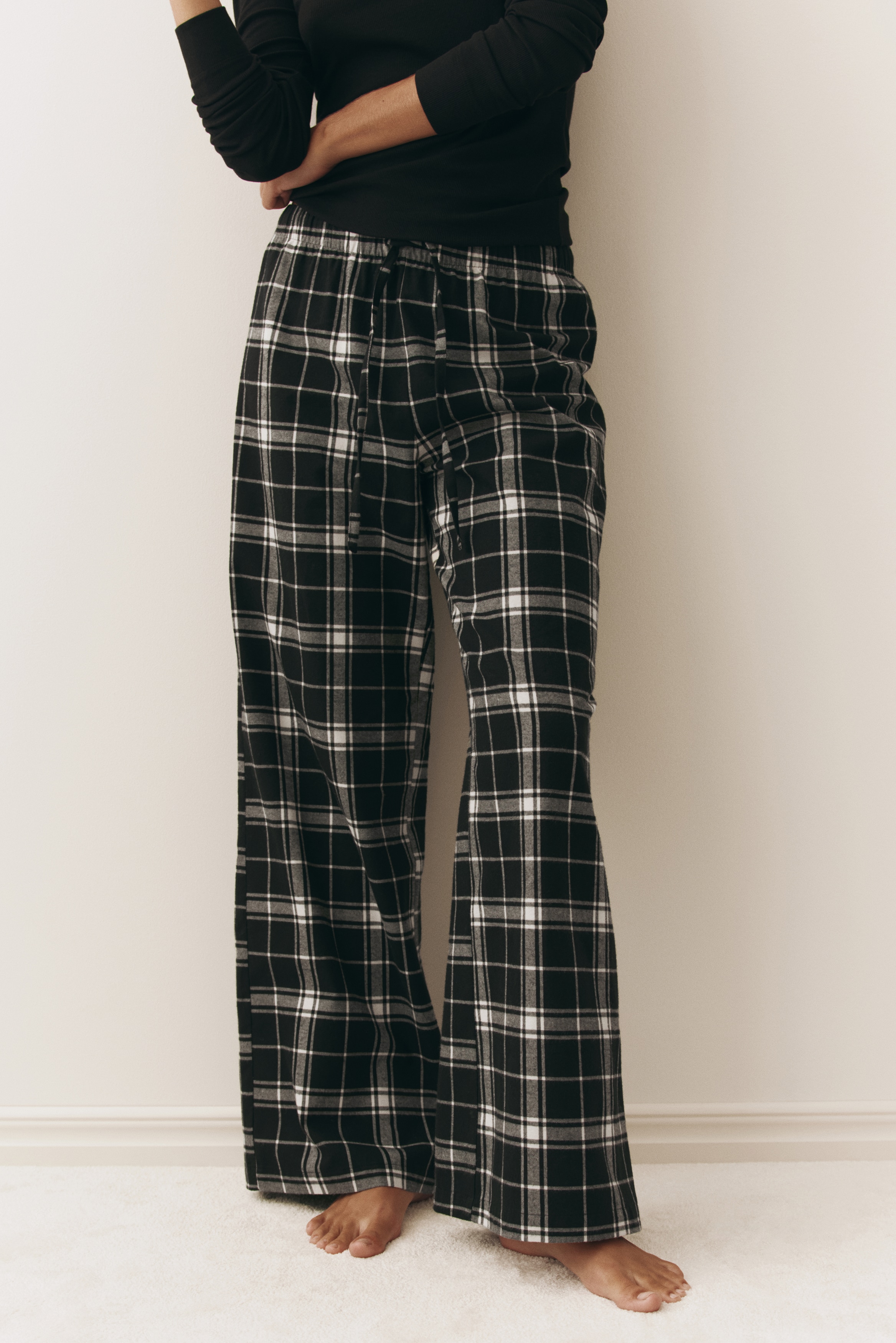 Flannel pyjama bottoms