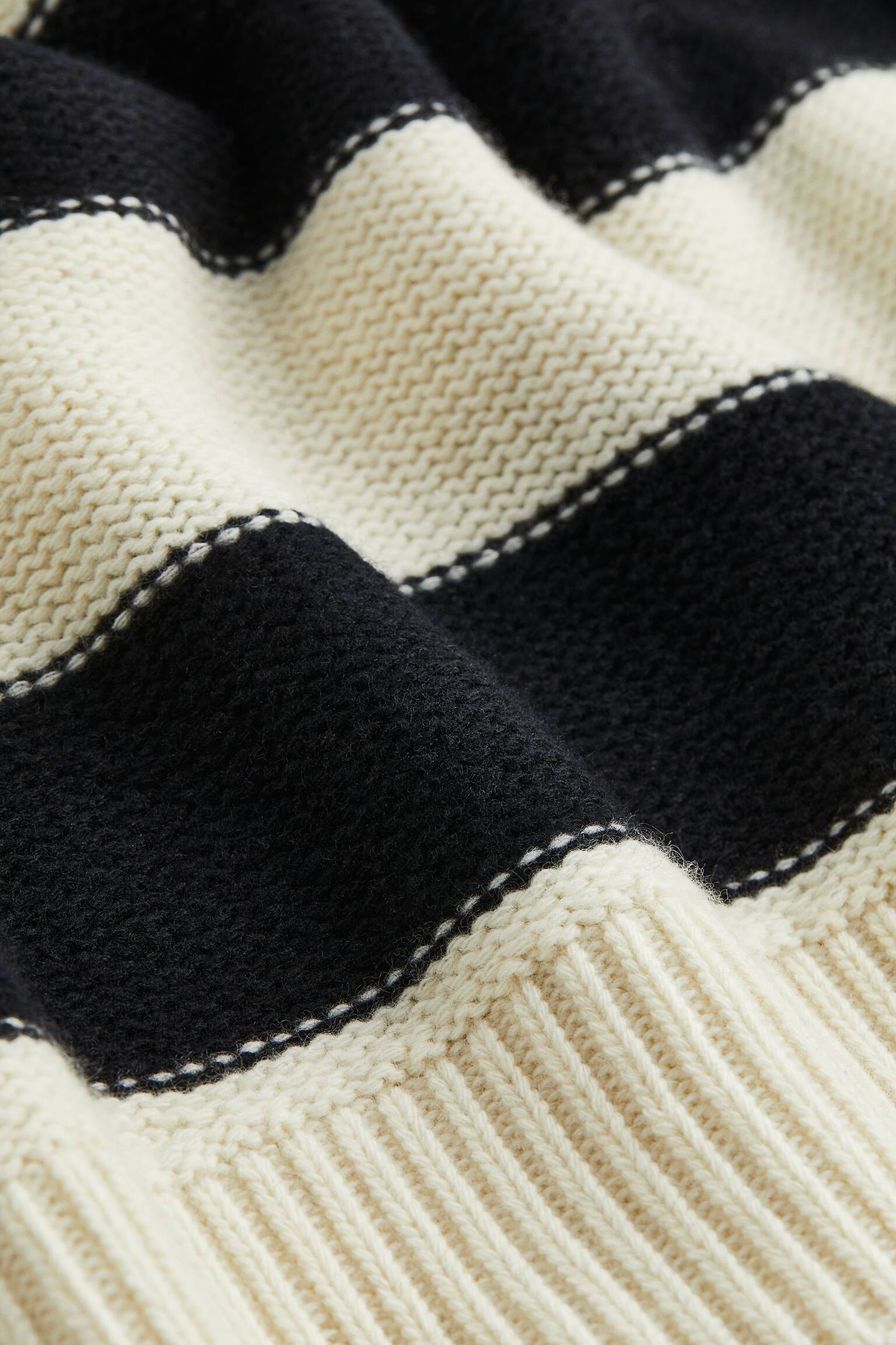 Pull C&C California En Cachemire - Rayé Gris, Jaune, Crème - Taille XS - Neuf Avec étiquettes