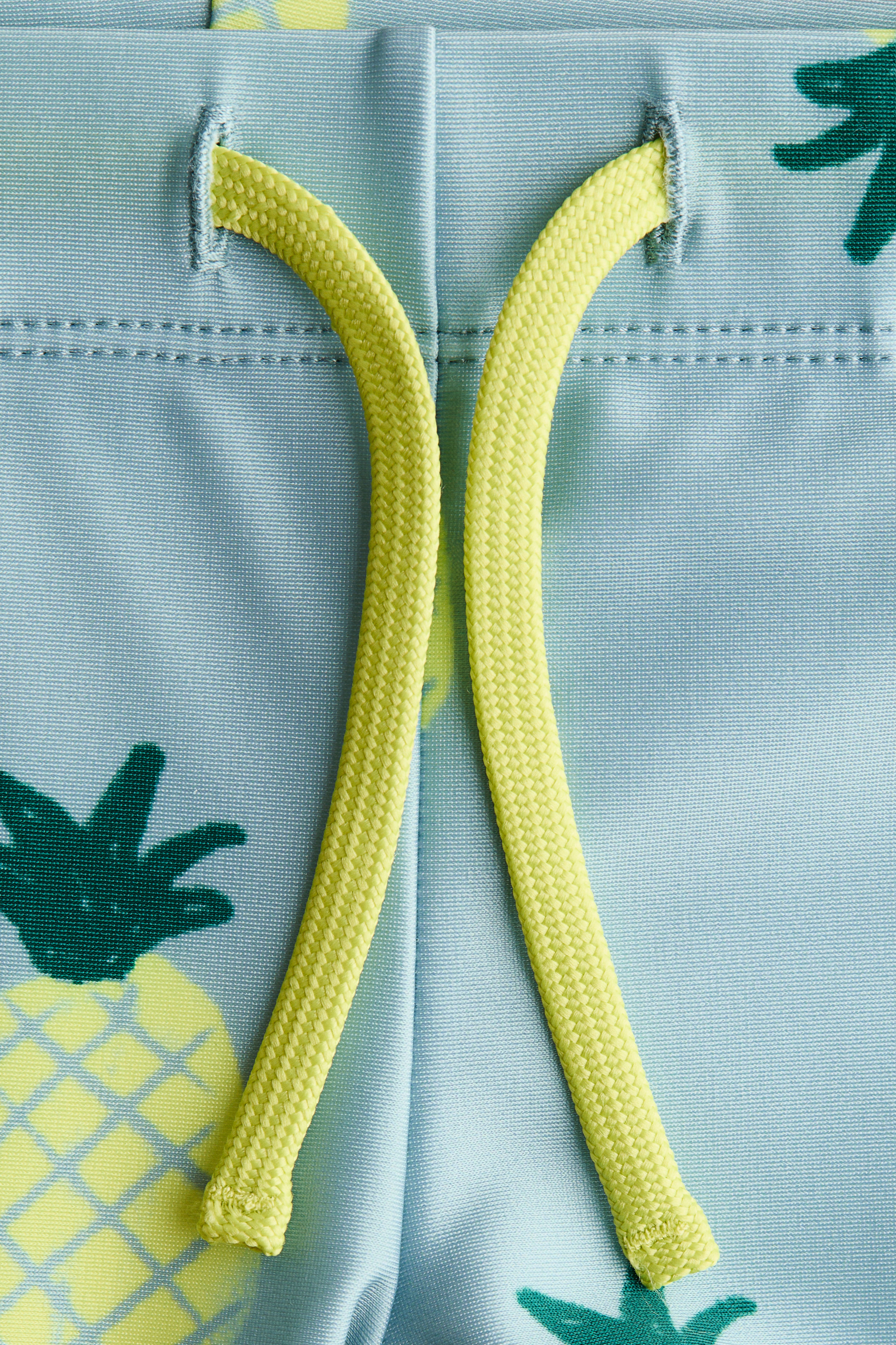 Printed Swim Trunks