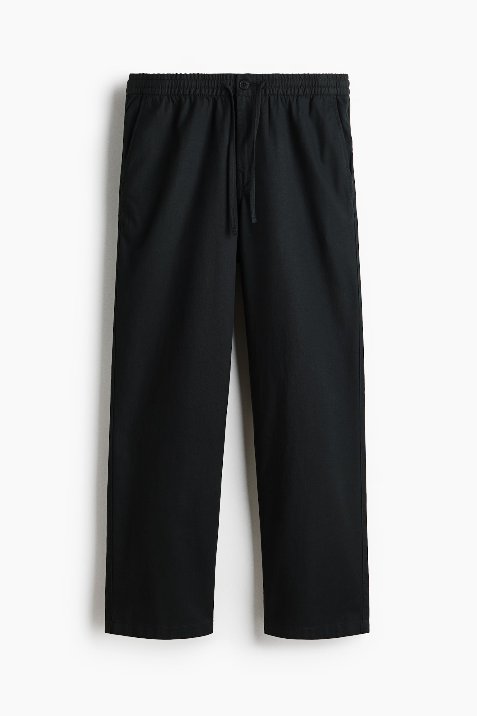 Relaxed Fit Trousers - Black/Beige/Taupe - 2
