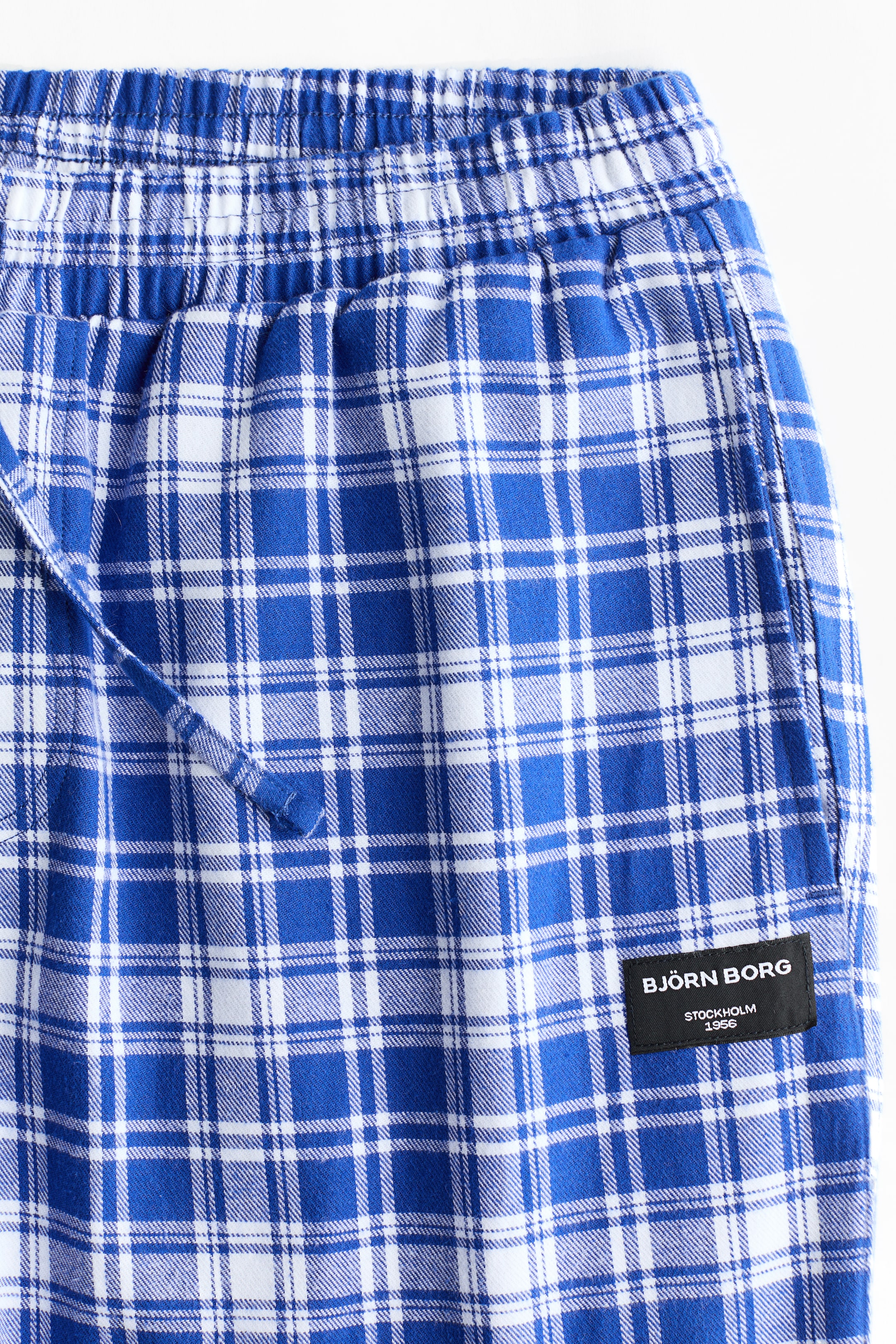 Größeres Bild ansehen: Core Flannel Pyjama Pants - Blue/white - Björn Borg - Men | H&M DE 2