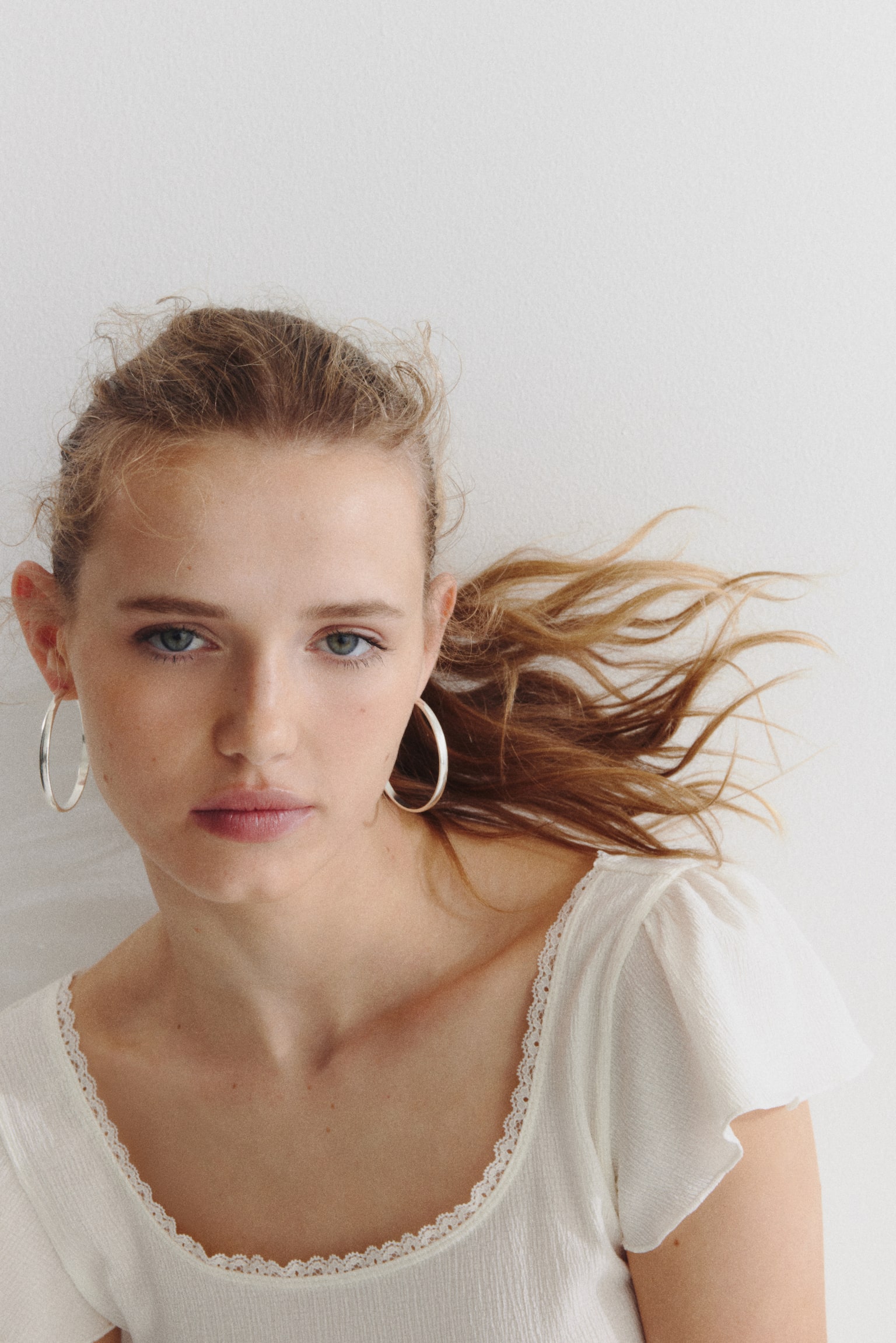 Áo jersey vân nổi - Màu trắng/Màu be nhạt/Chấm bi/Màu đen/Chấm bi/Màu xanh dương nhạt - 6