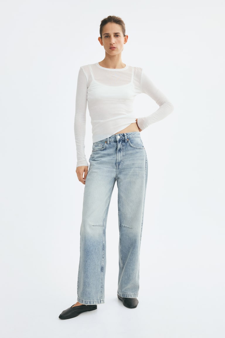 Barrel High Waist Jeans