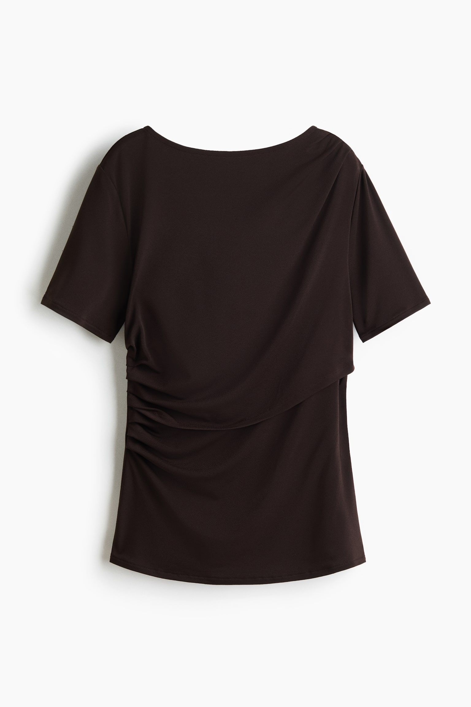 MAMA Draped Nursing Top - Dark brown/Dusty pink/Black/Pale beige