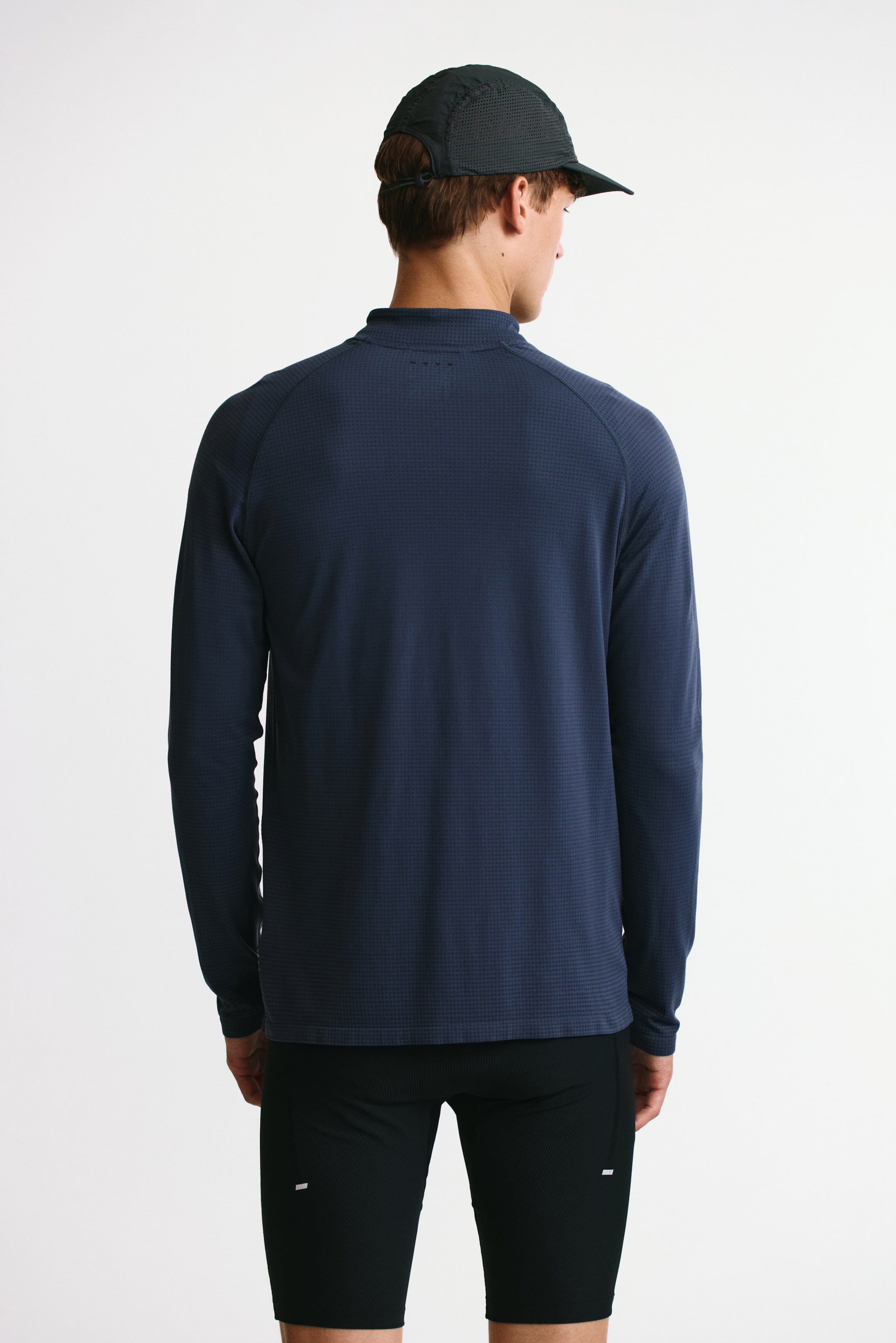 Muscle-Fit Half-Zip Sports Shirt with DryMove™