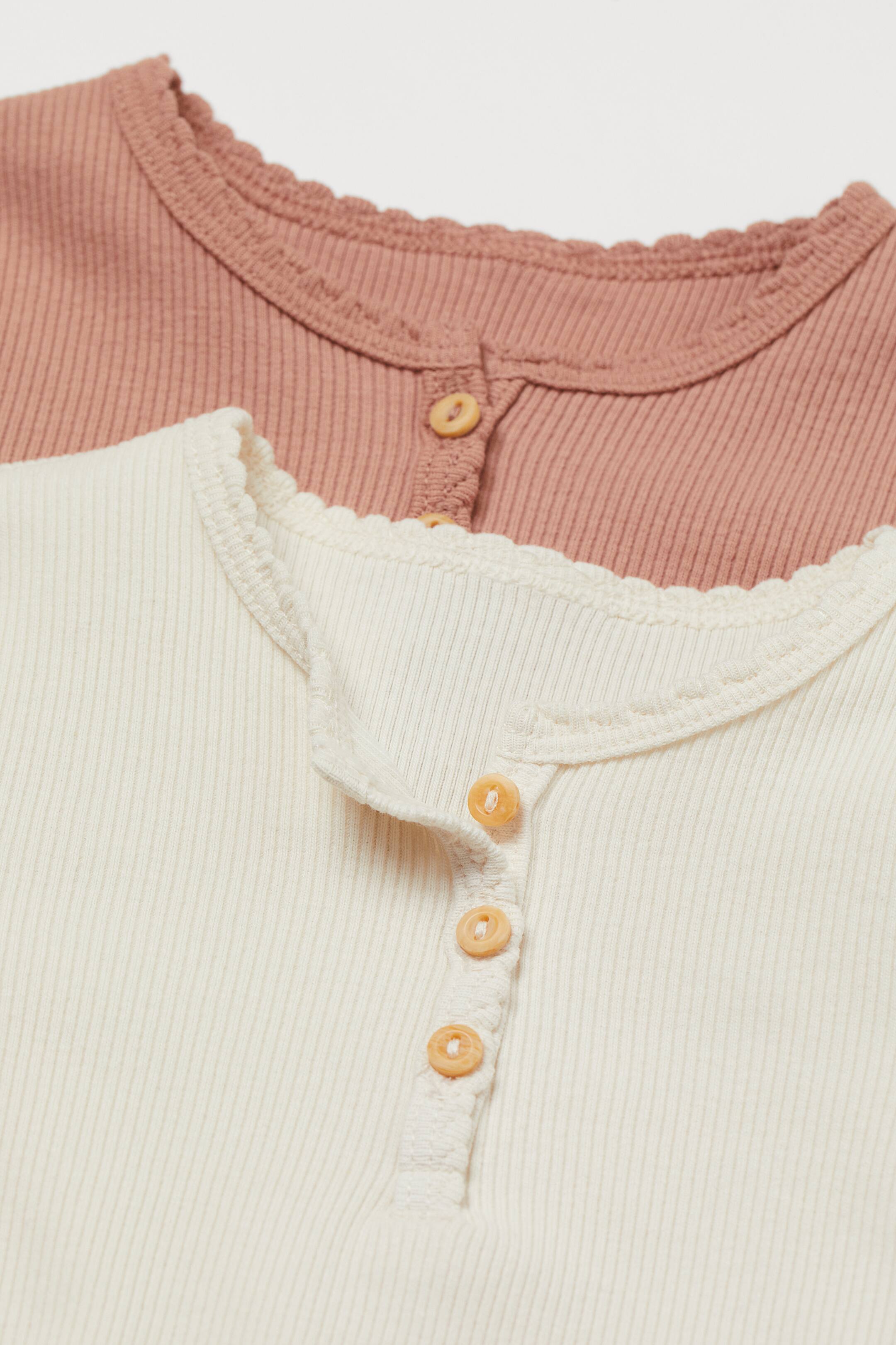 Lot De Tops Manches Courtes Fendues Topshop - Taille 6&8, En Polyester Et Viscose