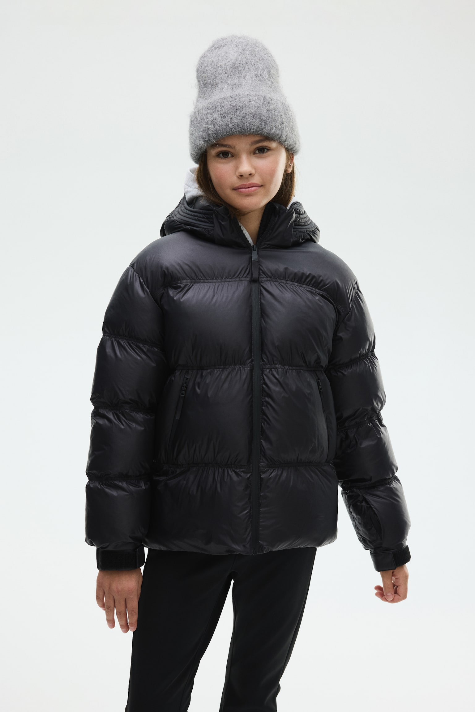 Puffer jacket with ThermoMove™ - Black - 5