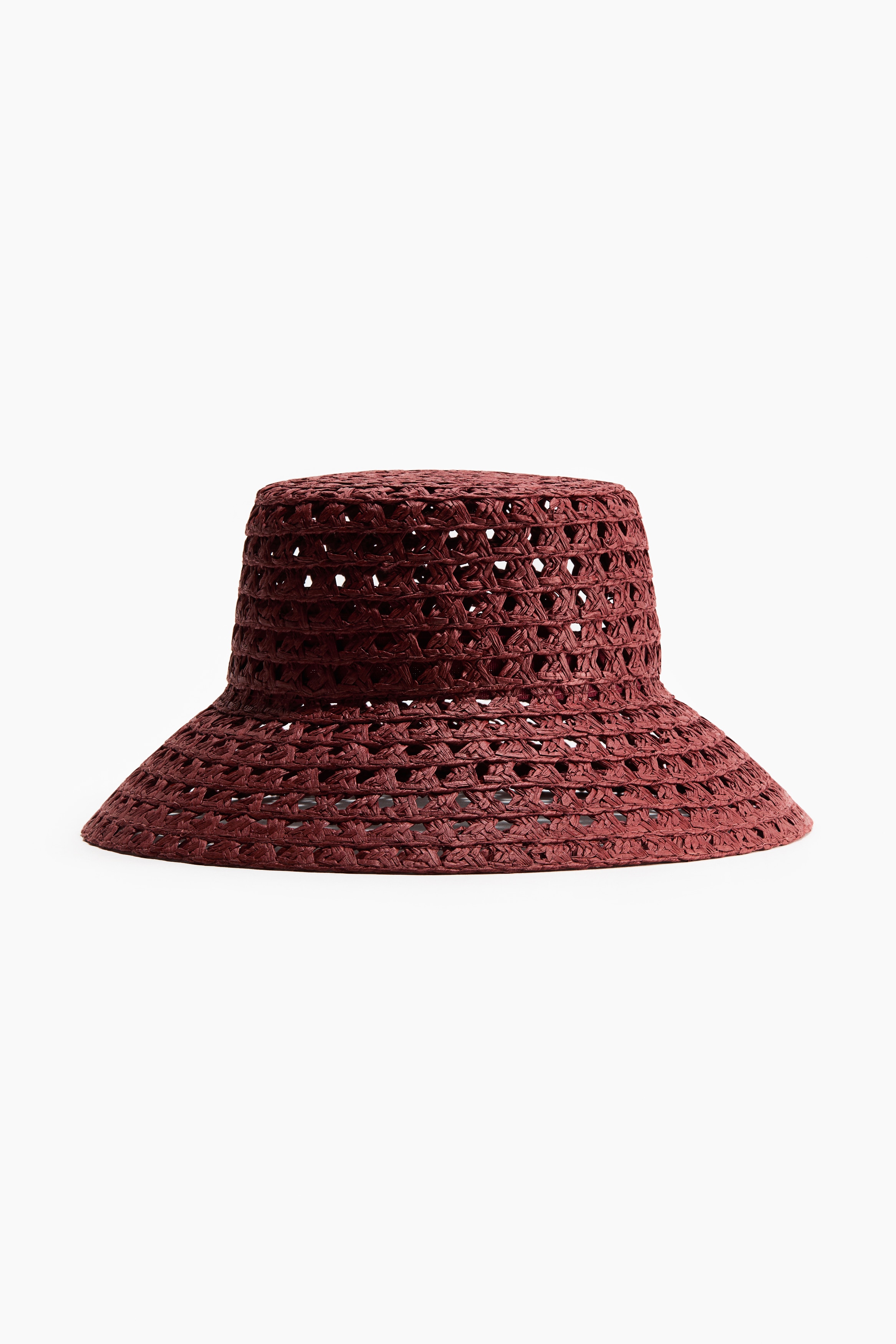 Straw Hat - Rust red