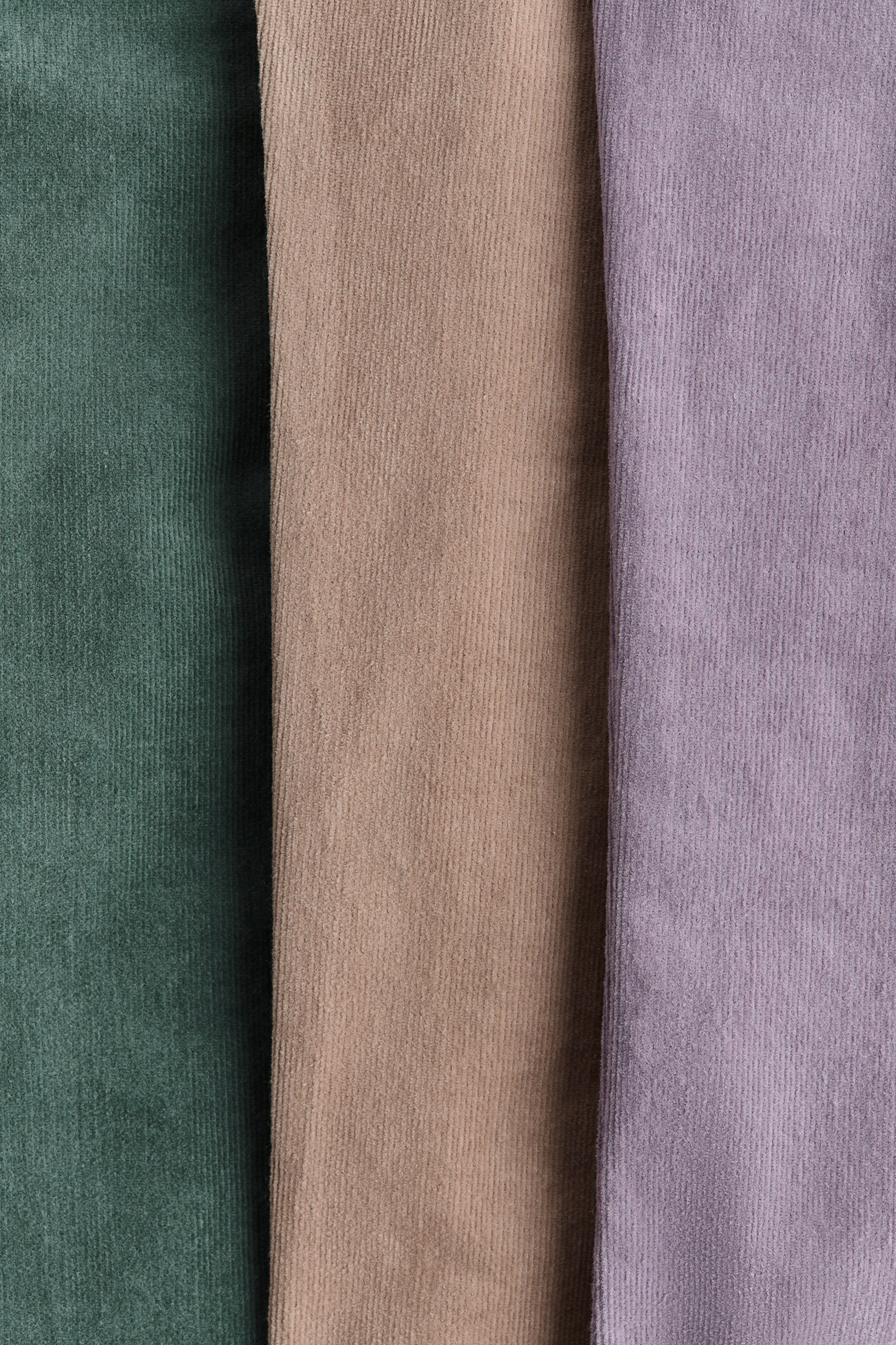 Lot de 3 collants-jeans en velours côtelé