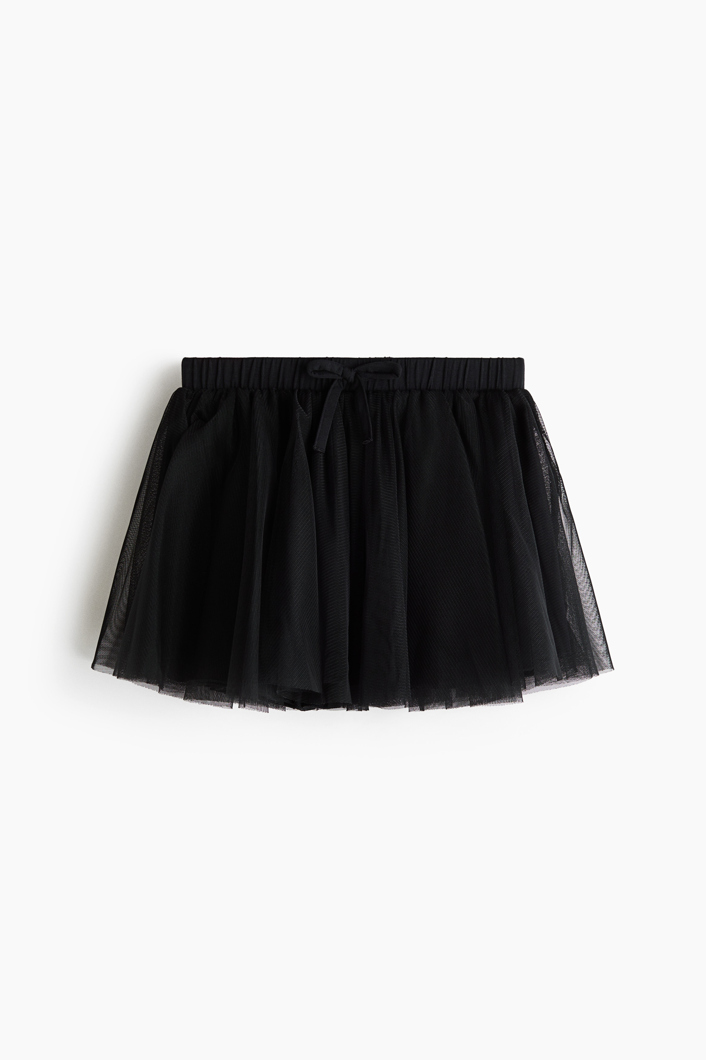 Mesh tutu skirt - Black/Light dusty pink