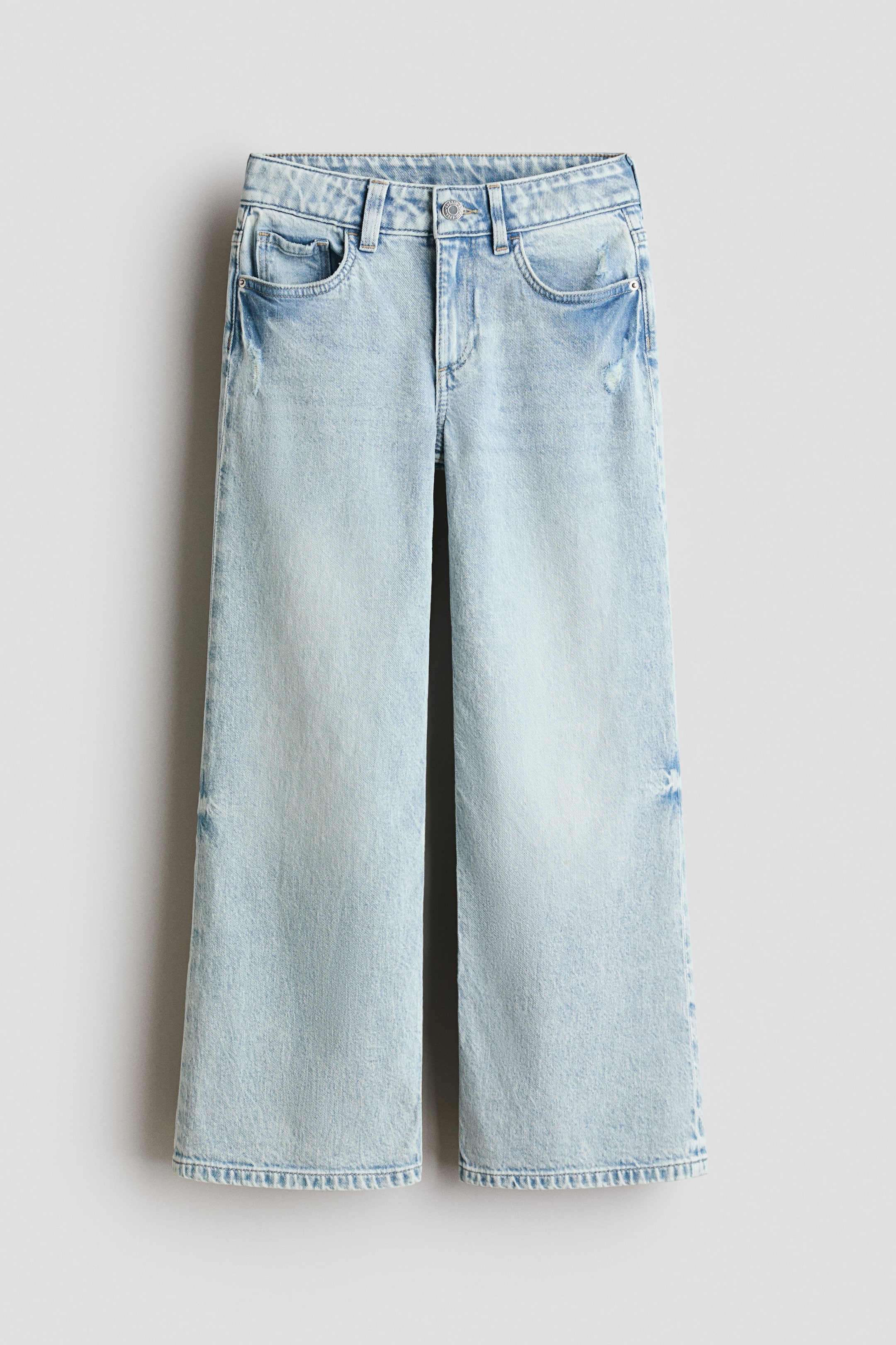 Voir une image plus grande: Jean ample coupe bottillon - Bleu denim clair - ENFANT | H&M CA 4