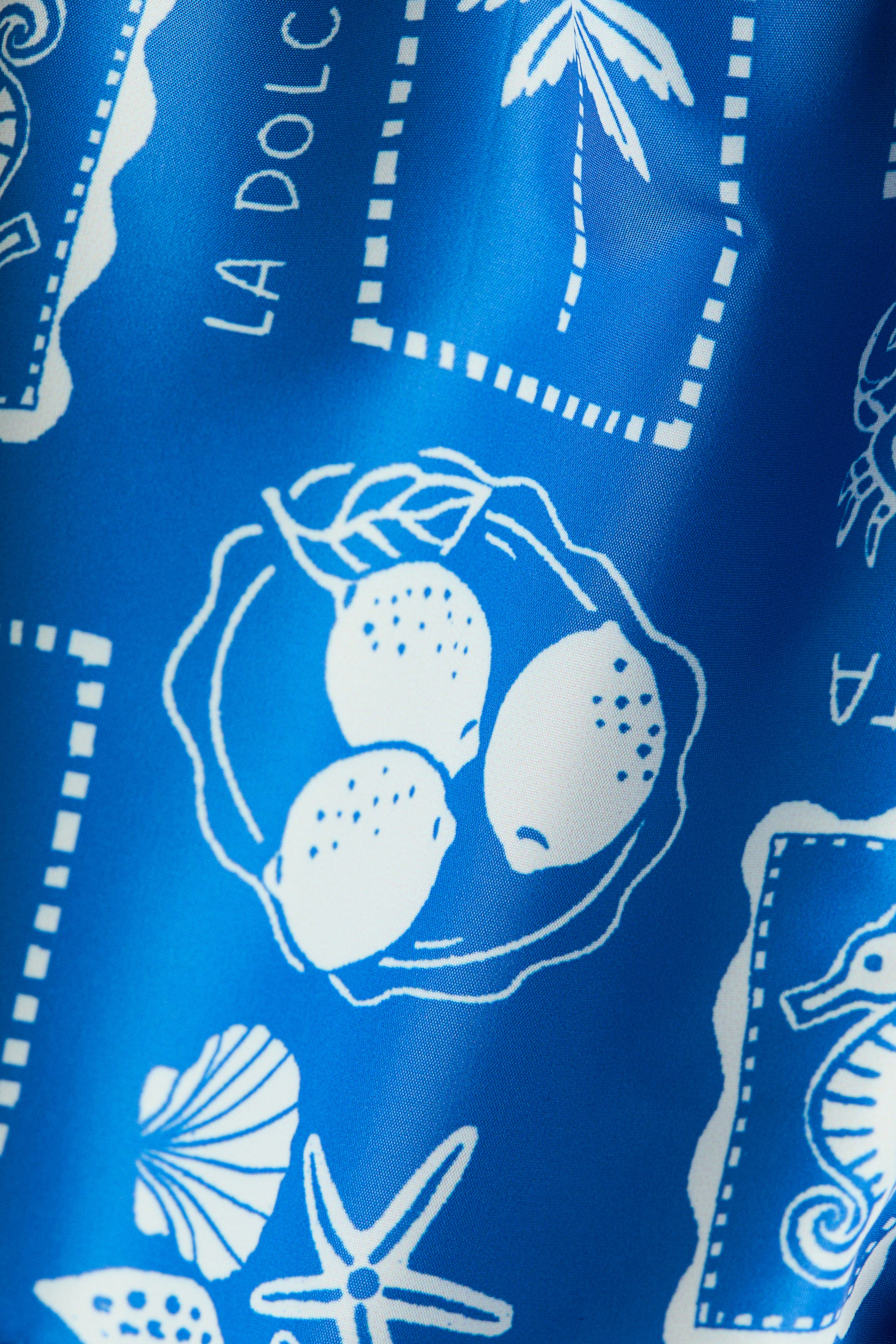 Patterned Swim Shorts