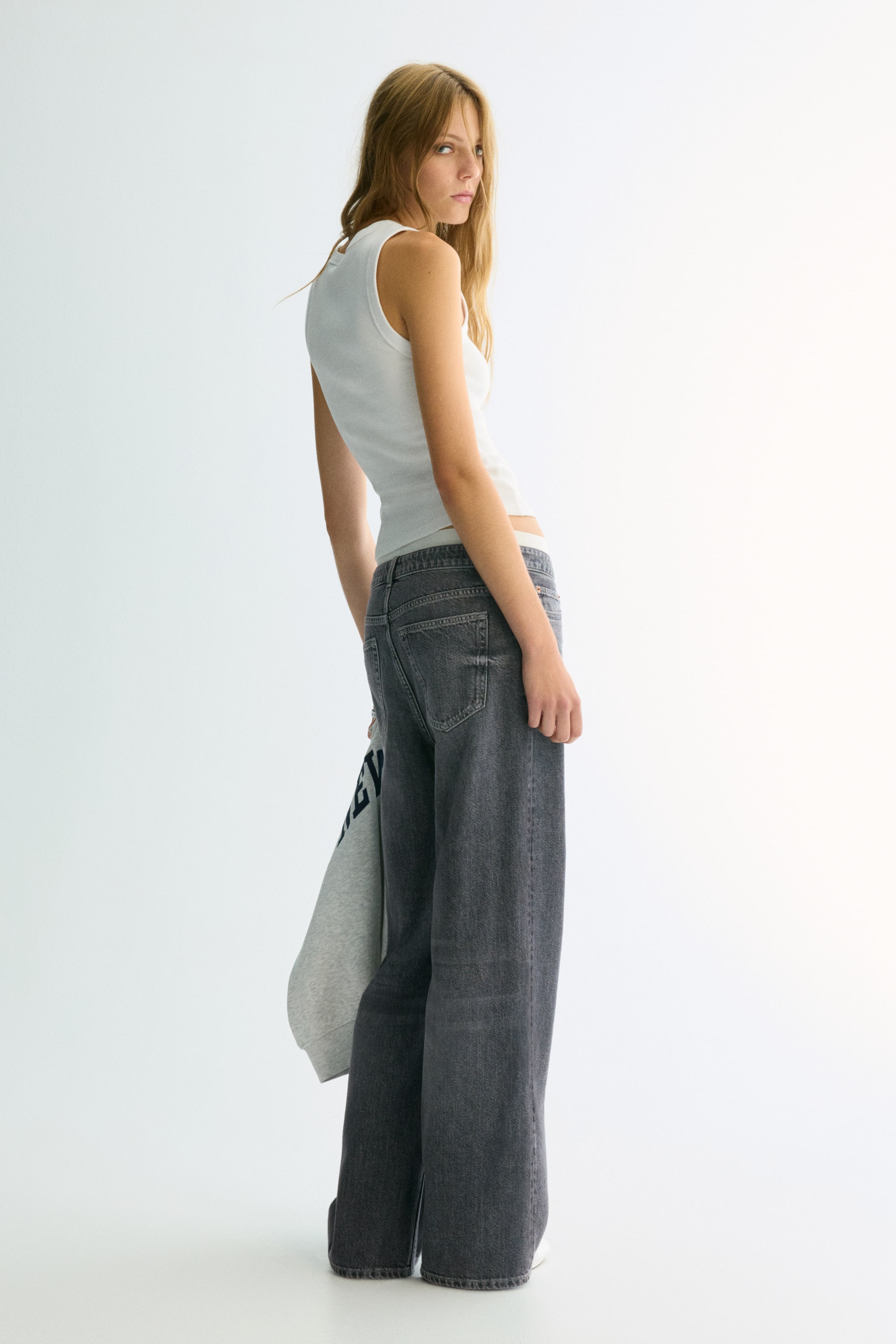 Baggy Regular Waist Jeans