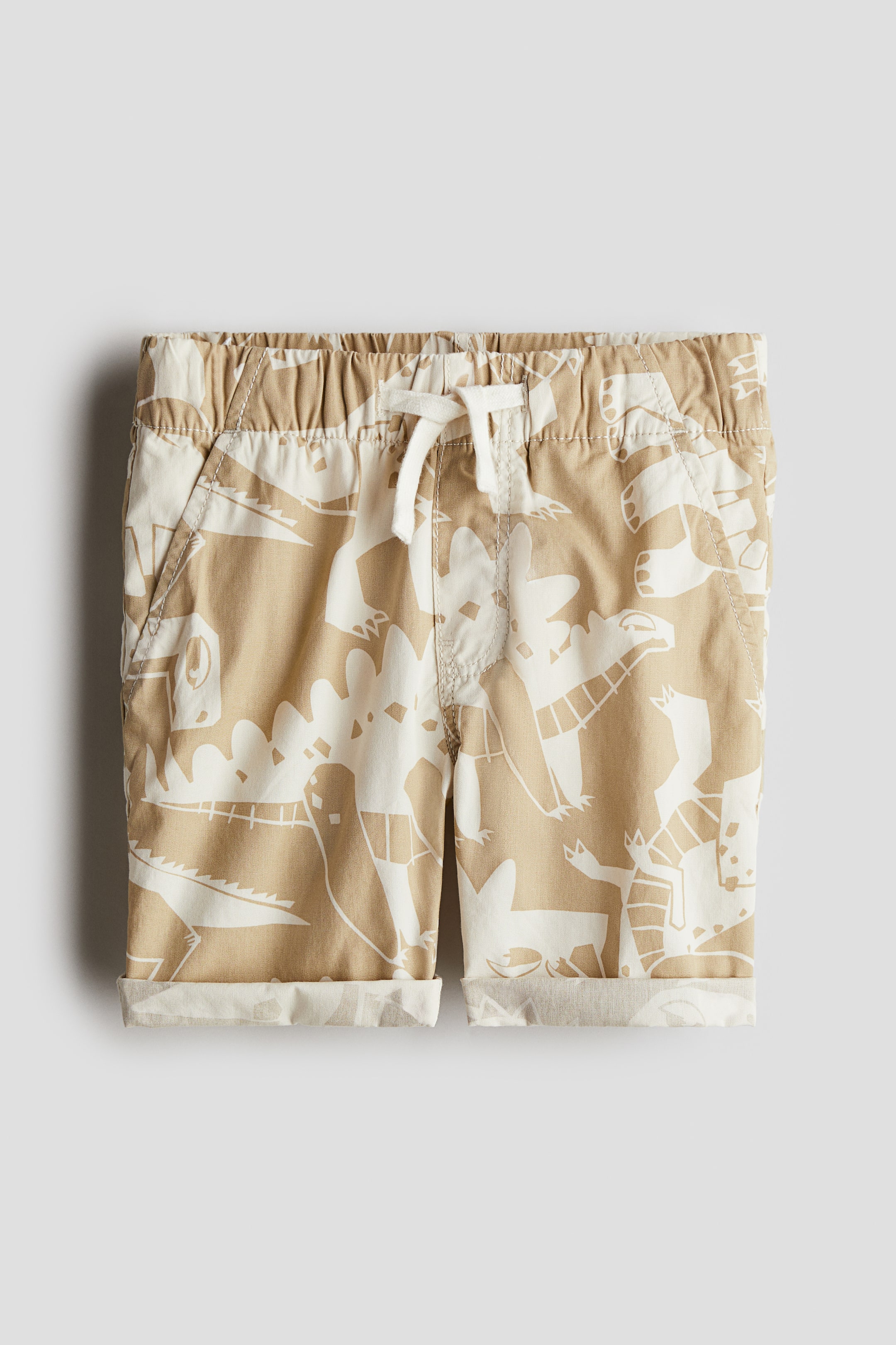 Cotton Poplin Shorts