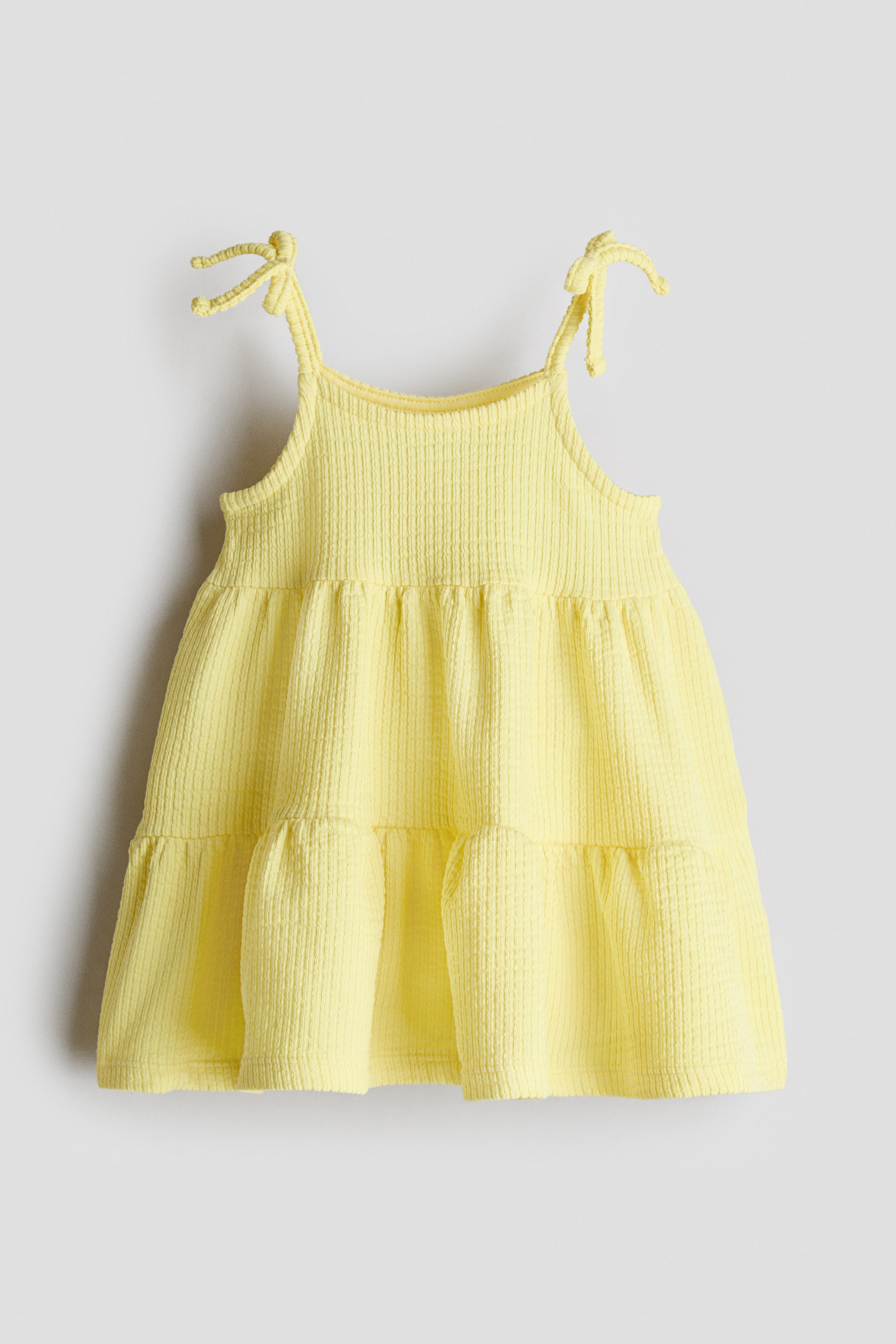 View larger image: Tiered dress - Yellow - Kids | H&M 1