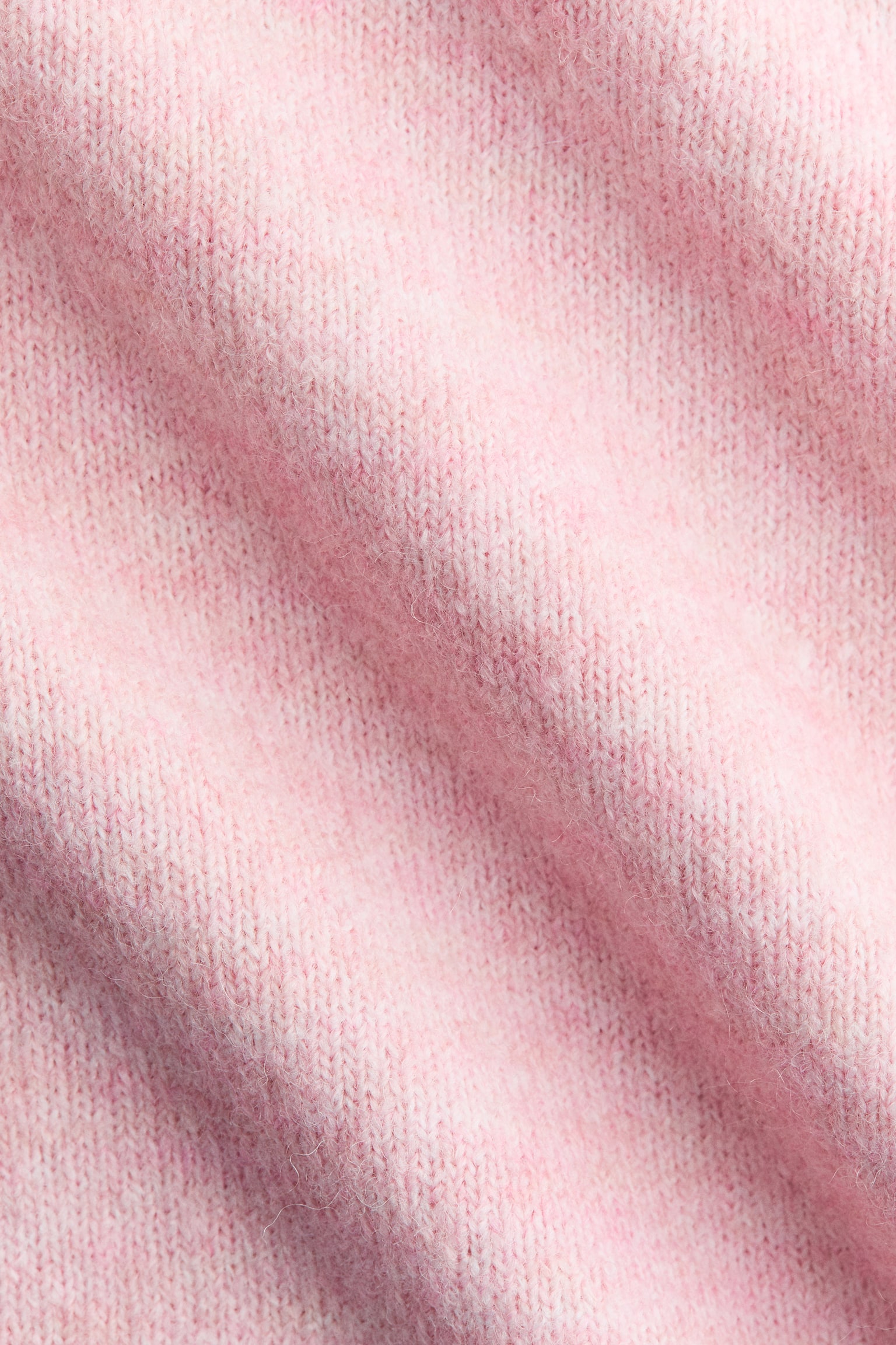 Loose-fit jumper - Pink marl/Blue/Light beige/White/Light blue/Light grey marl - 2