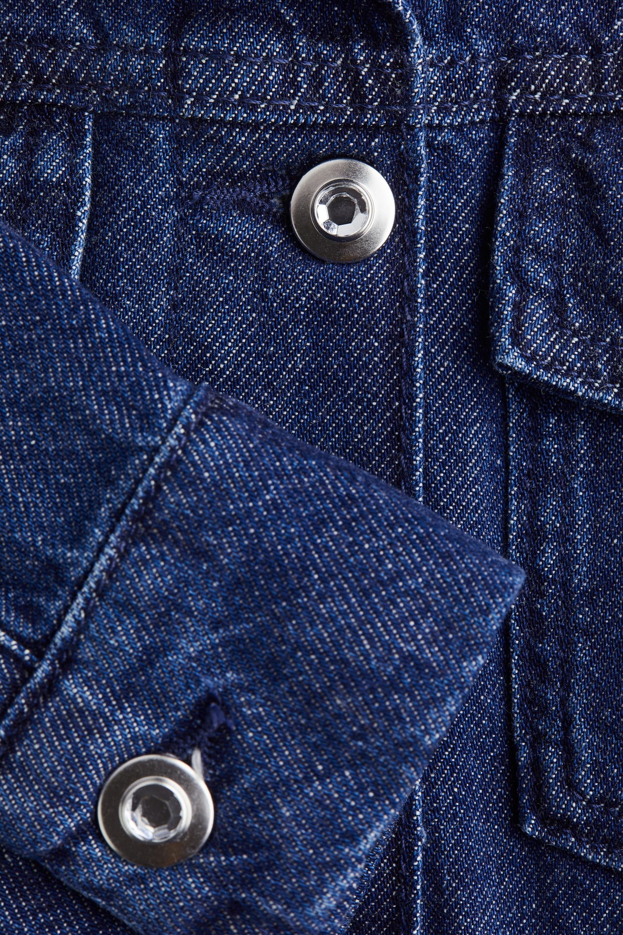 Cropped Denim Jacket - image 2