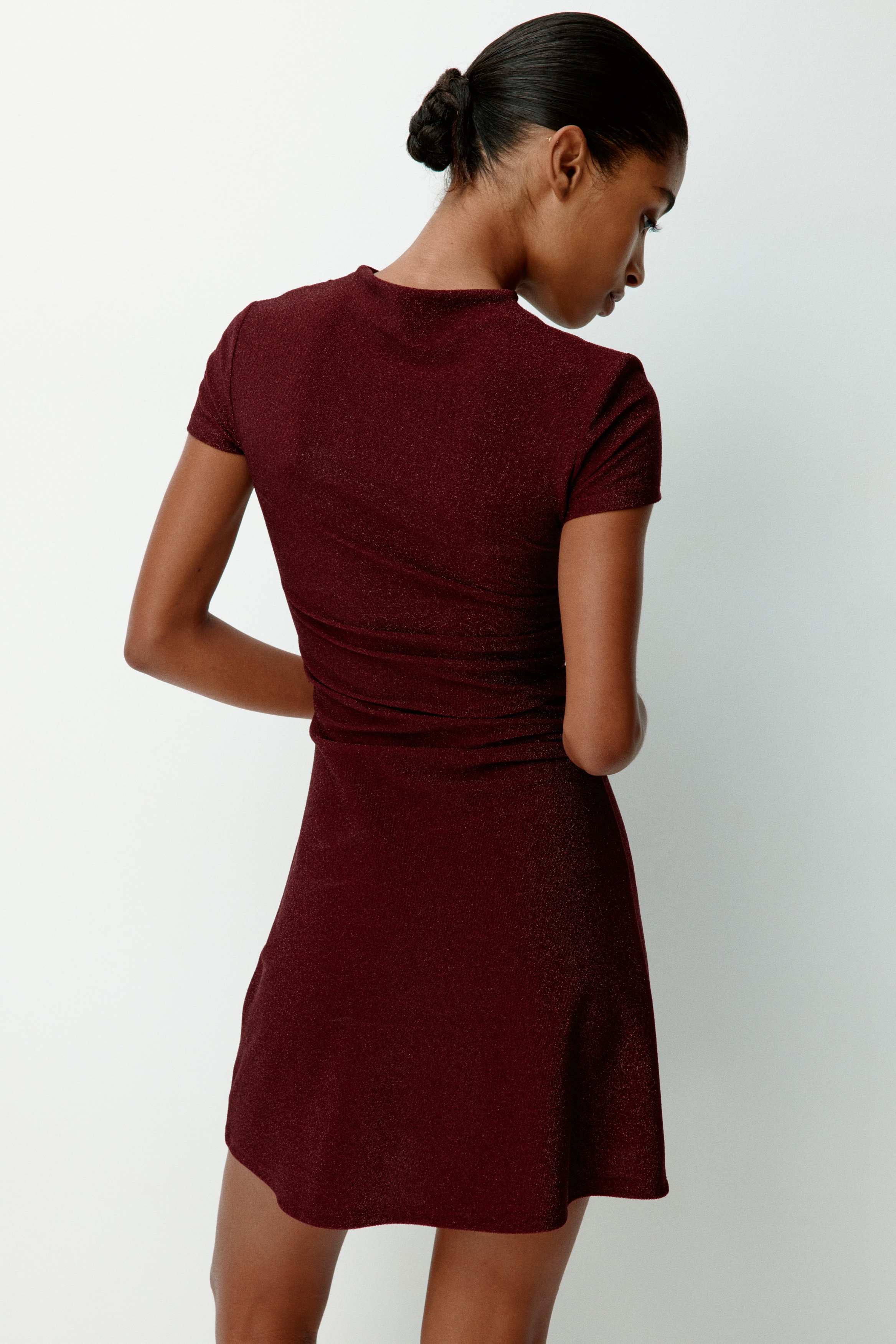 slim fit dress slacks Mistletoe Emerald Green Tiered Dress  Mabel + Honey