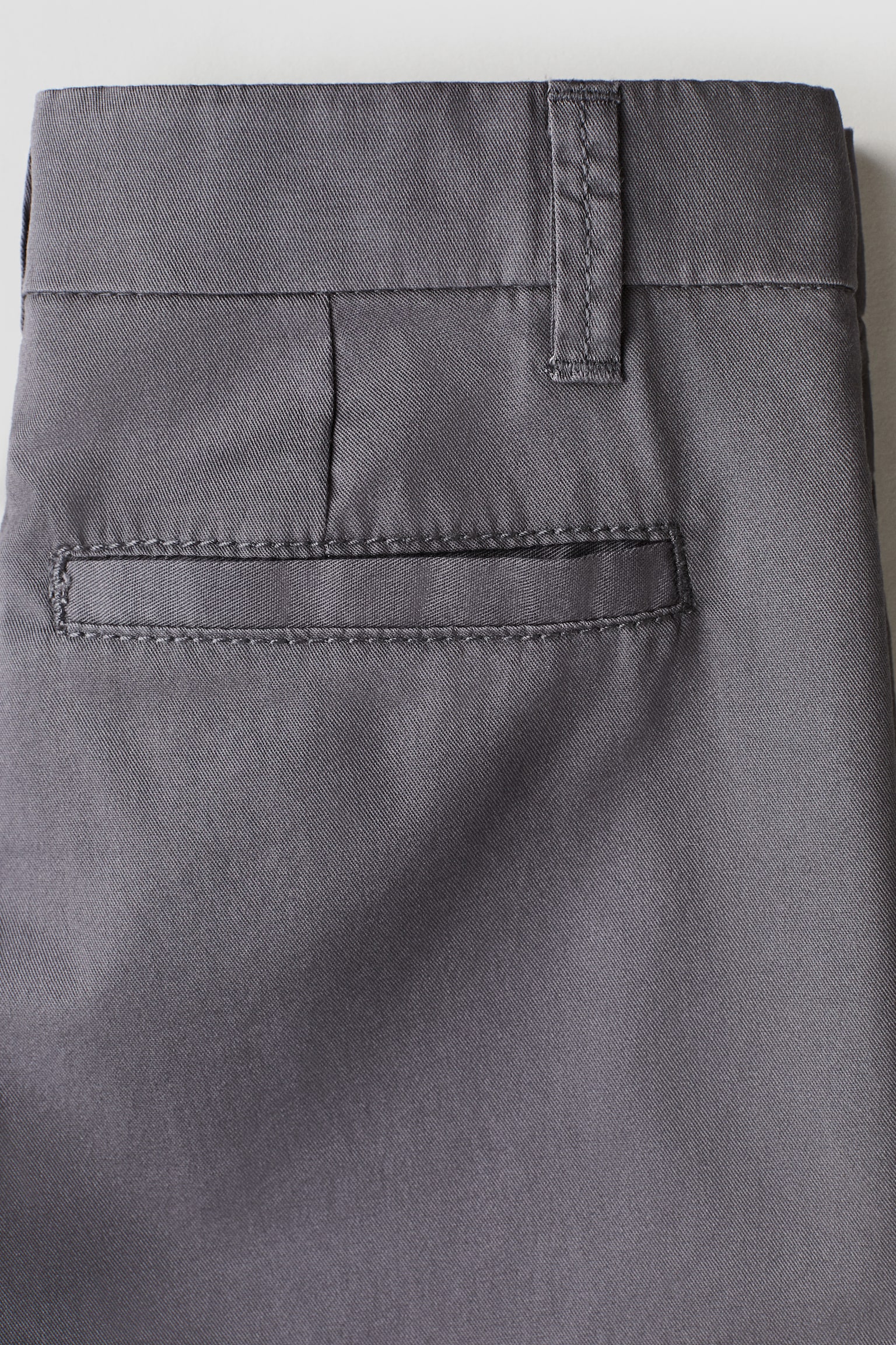 Cotton chino shorts - Dark grey/Brown/Light beige/Bright green - 2