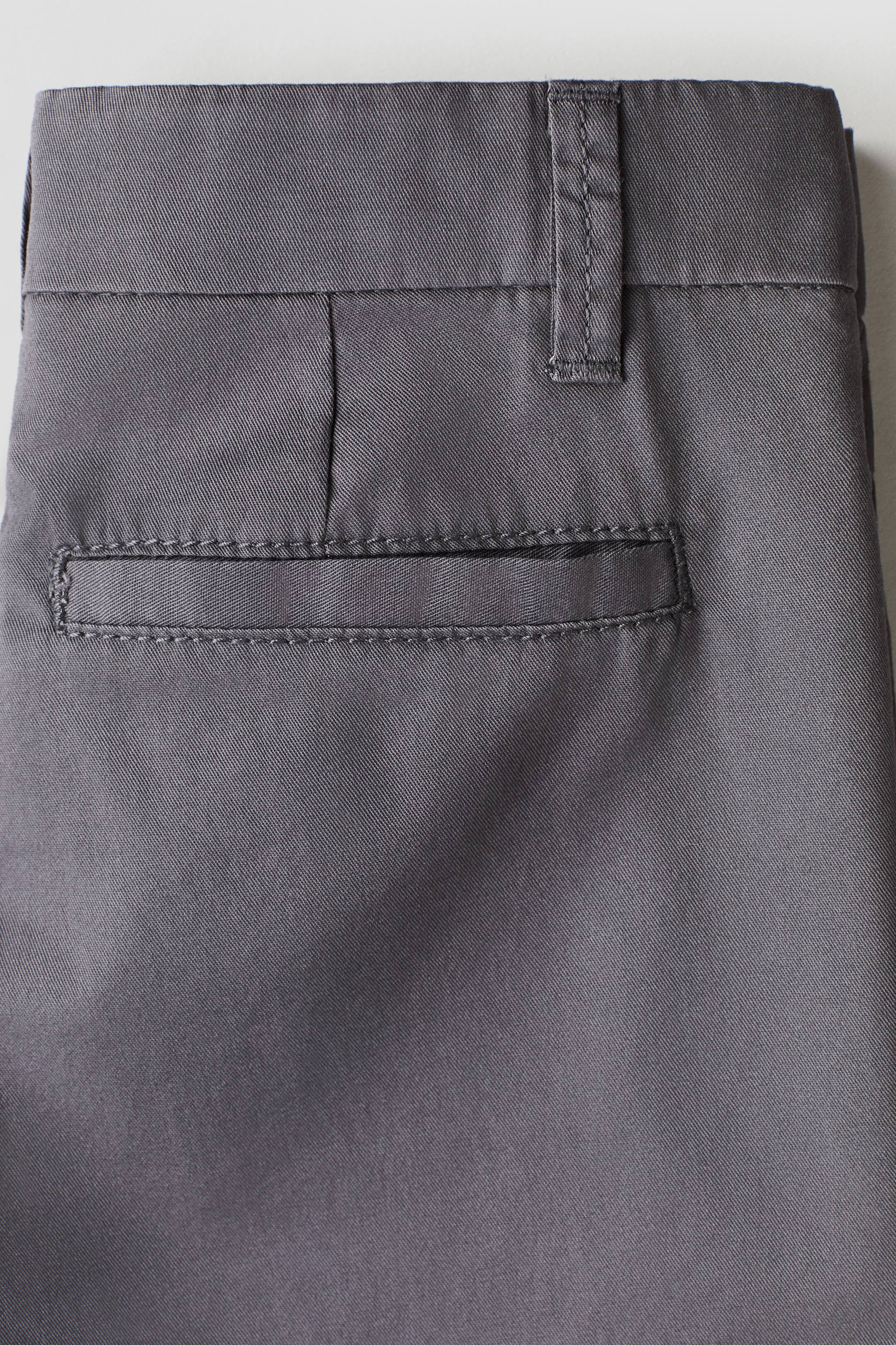 View larger image: Cotton Chino Shorts - Dark gray - Kids | H&M CA 2