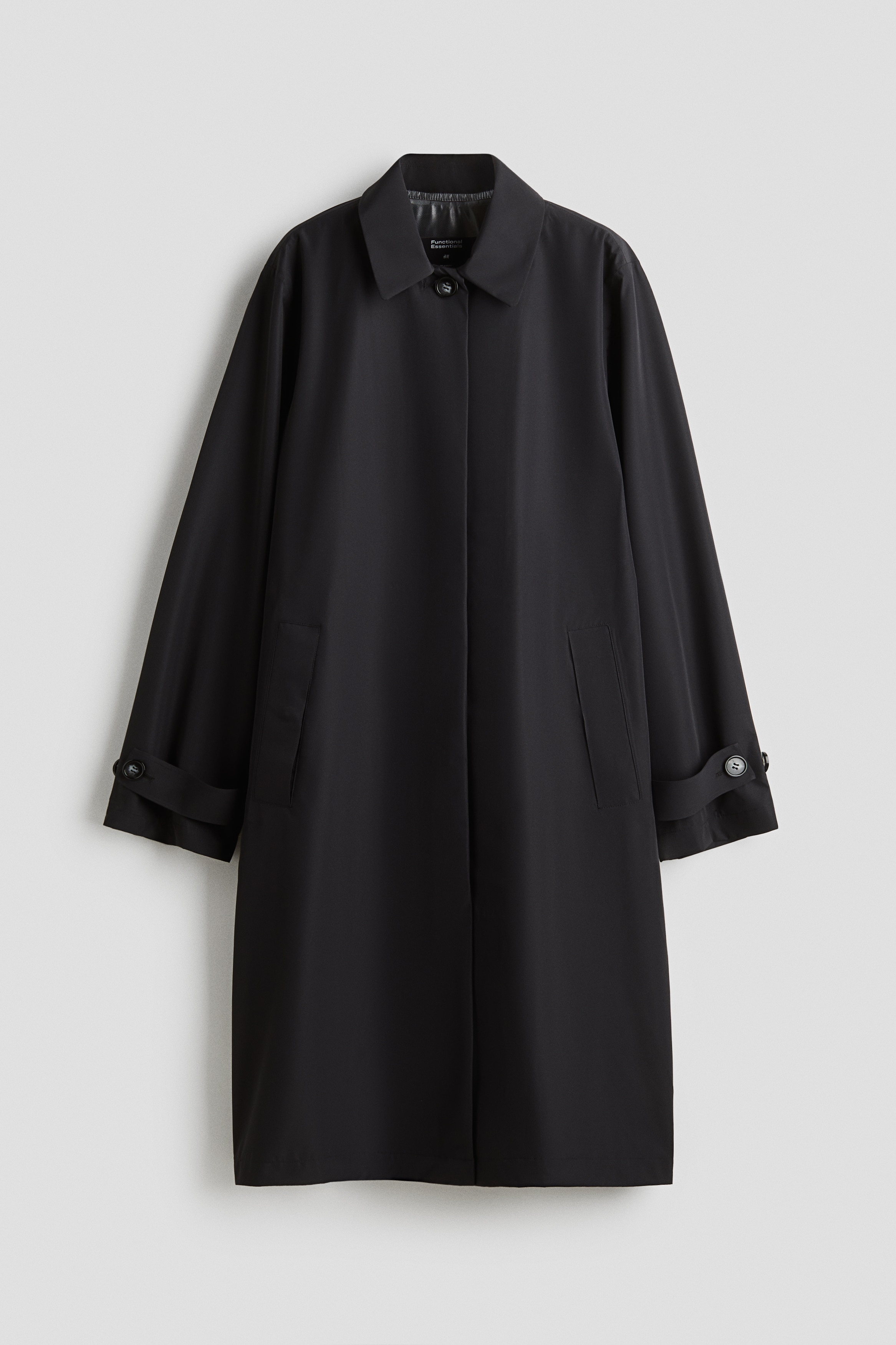 Płaszcz samochodowy Waterproof - Czarny