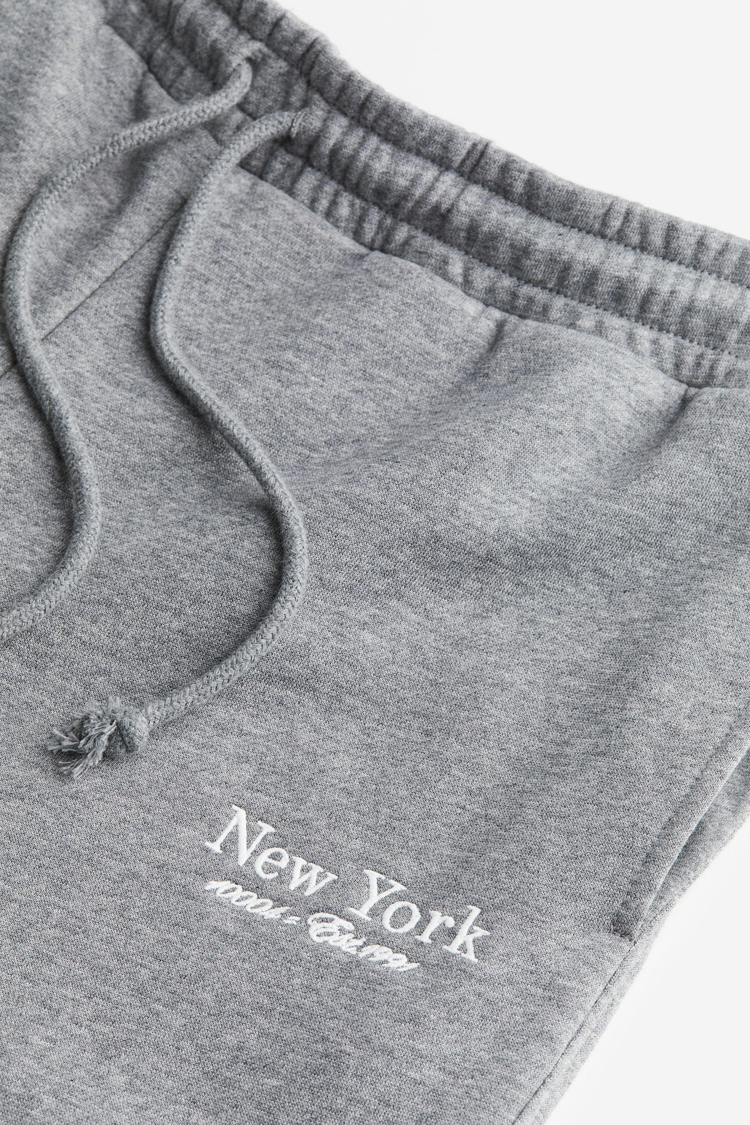 Text Design Track Pants - Grey marle/New York - 2