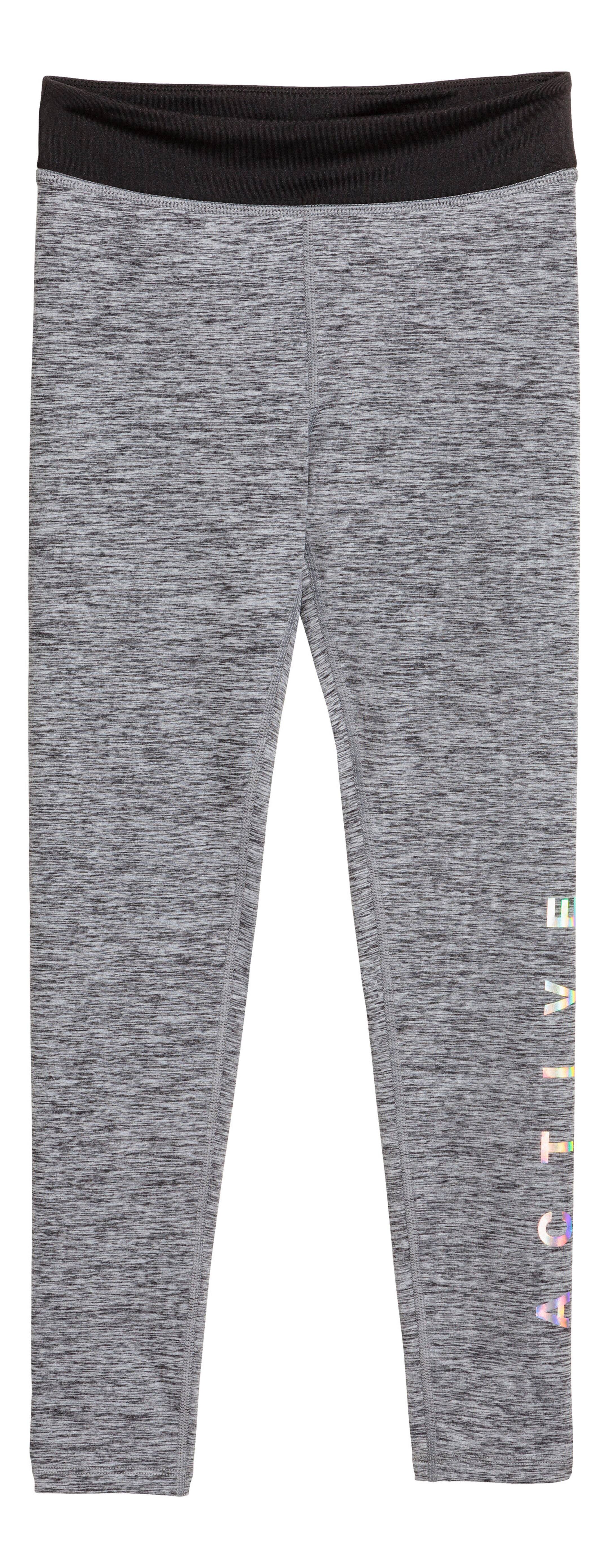 View larger image: Collant sport - Dark gray/black melange - Kids | H&M CA 1