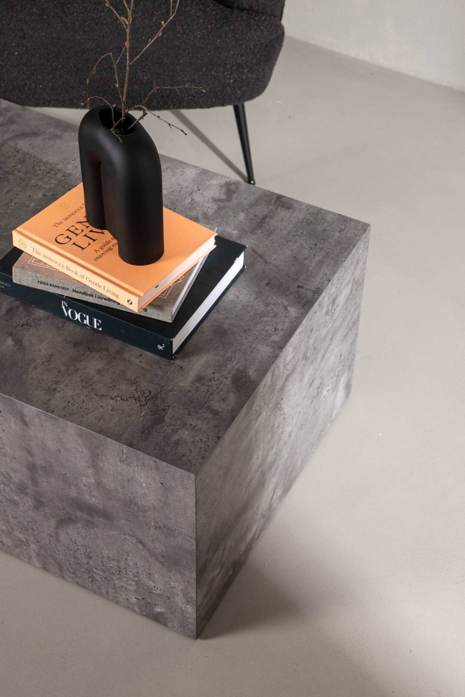 Tavolo Da Sofà York - Mdf, Grigio Scuro - 4