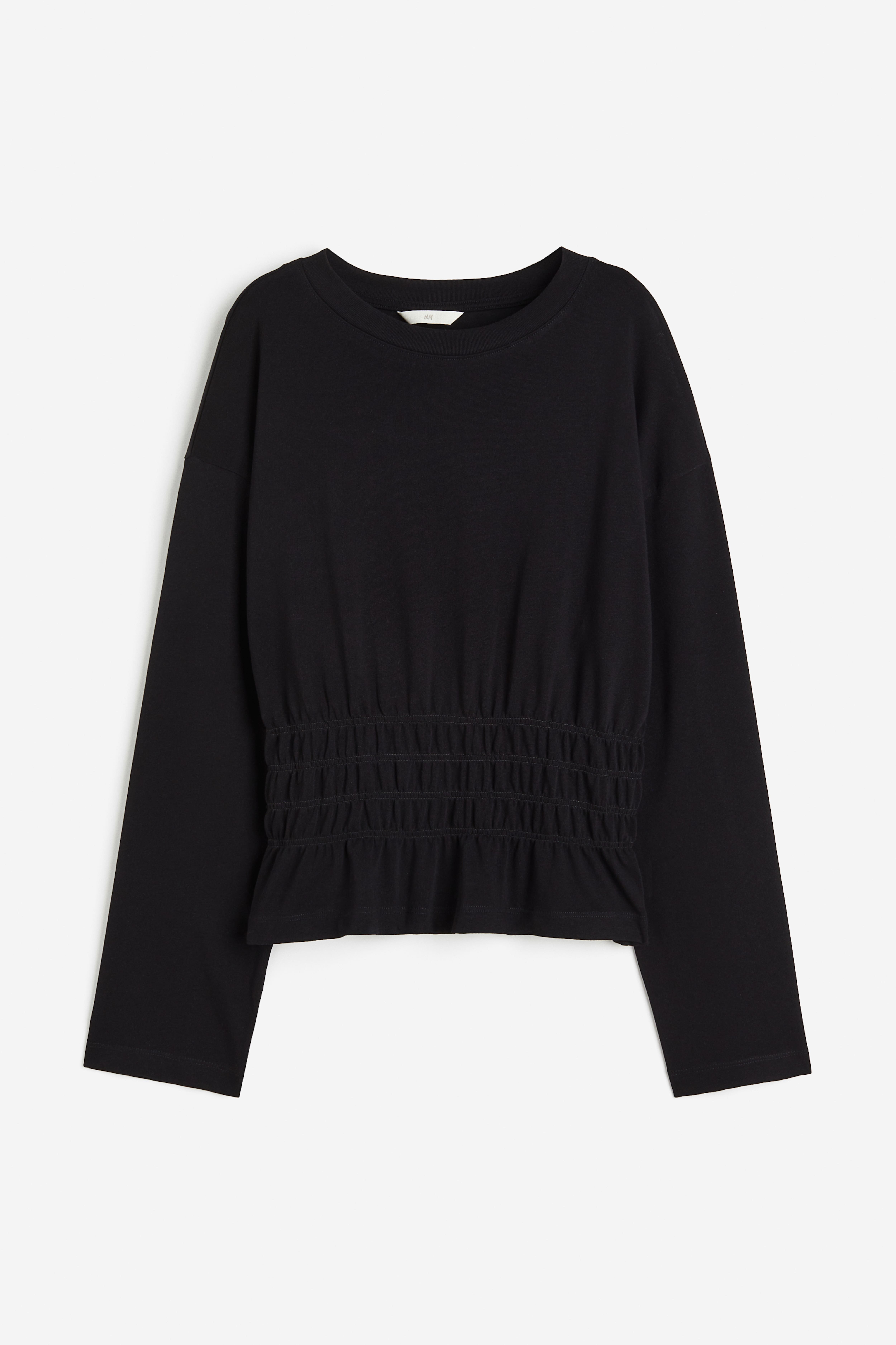 H&m top with smocking best sale