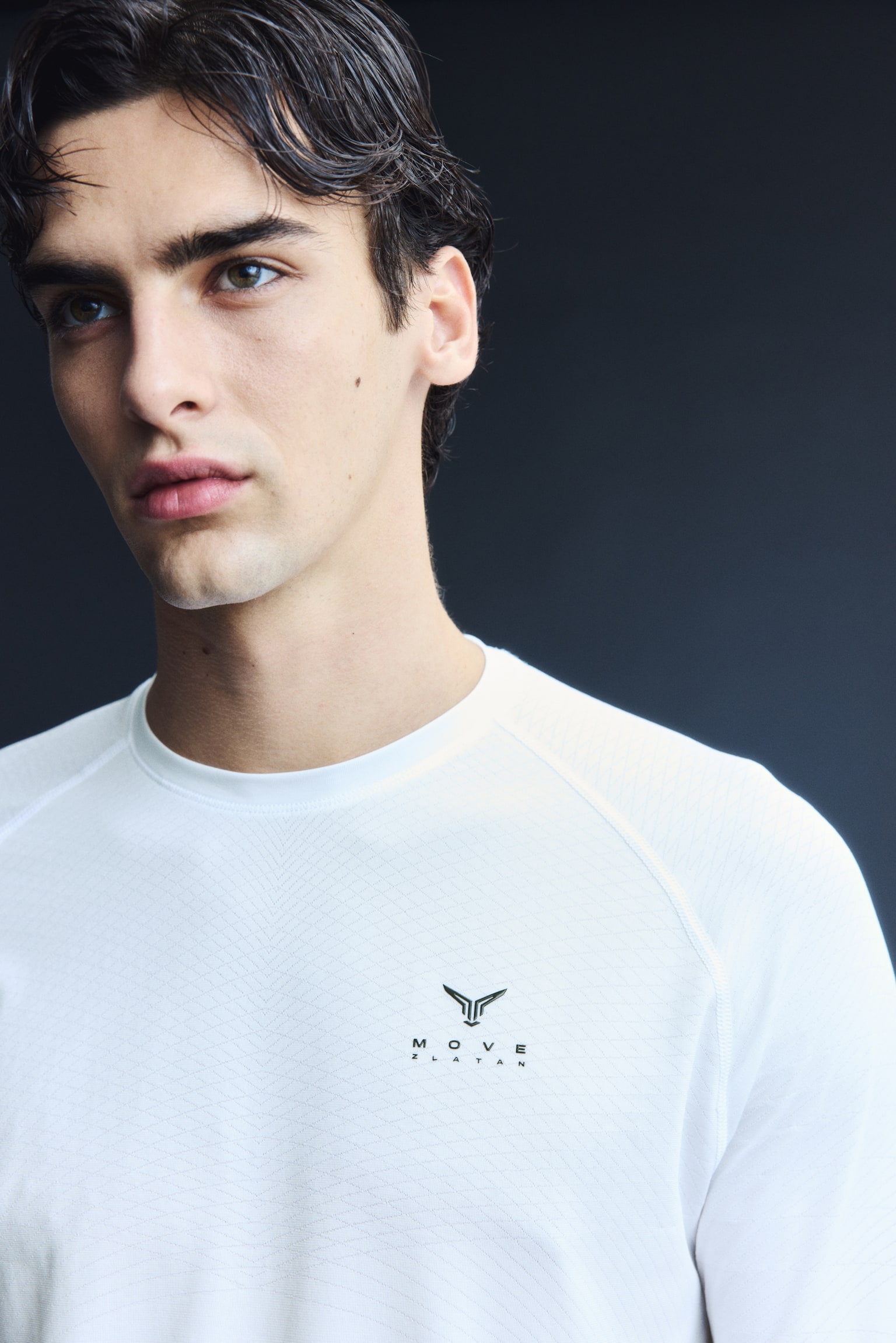 Maglia sportiva Muscle Fit con DryMove™ - Bianco/Move Zlatan/Blu navy scuro/Move Zlatan - 6