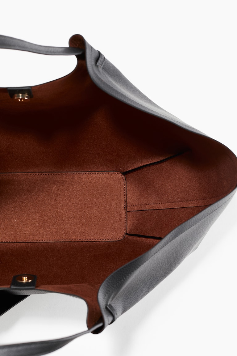 Women's Black Shopper with Pouch Bag | H&M US