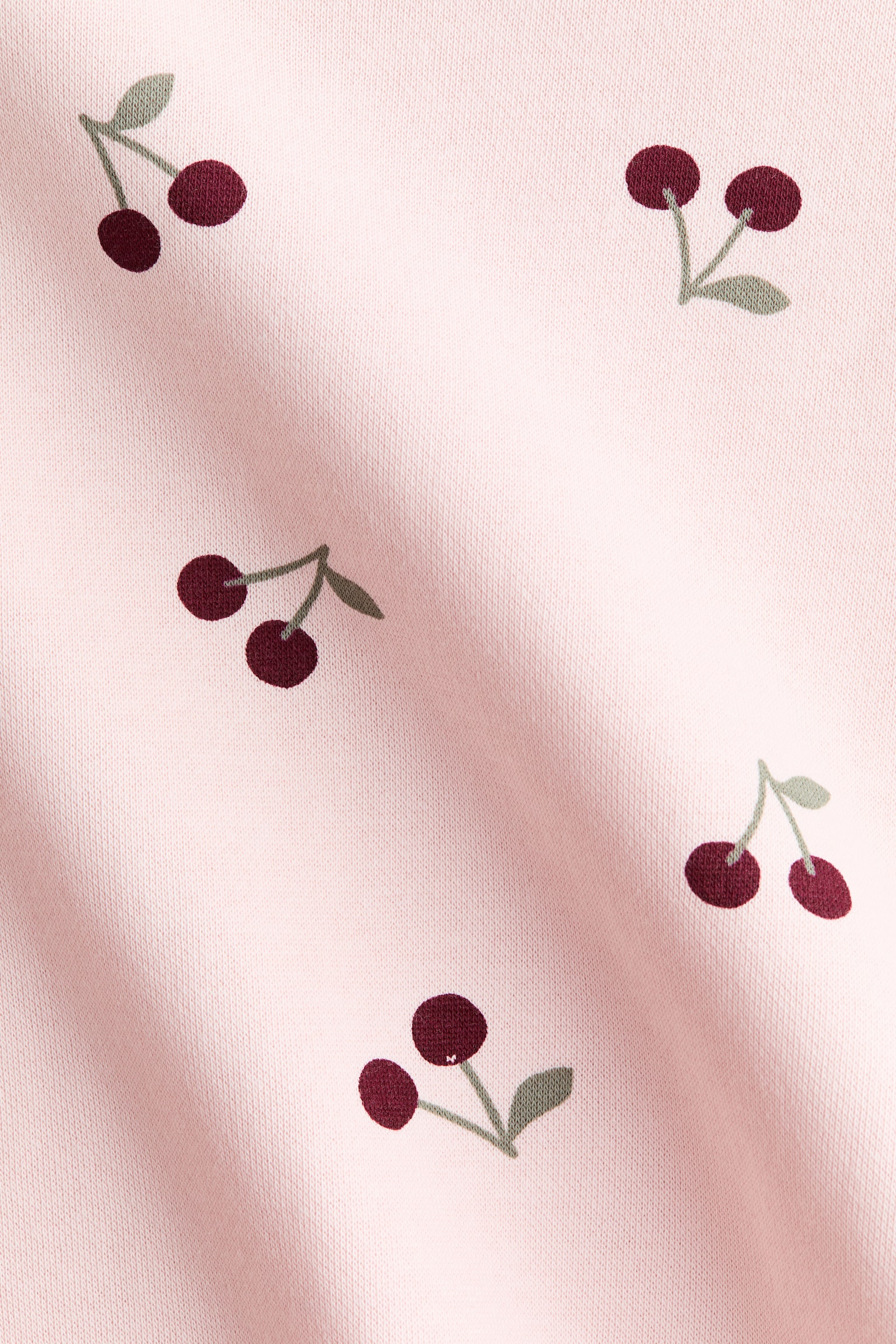 Printed sweatshirt - Light pink/Cherries/Light beige/Leopard print - 2