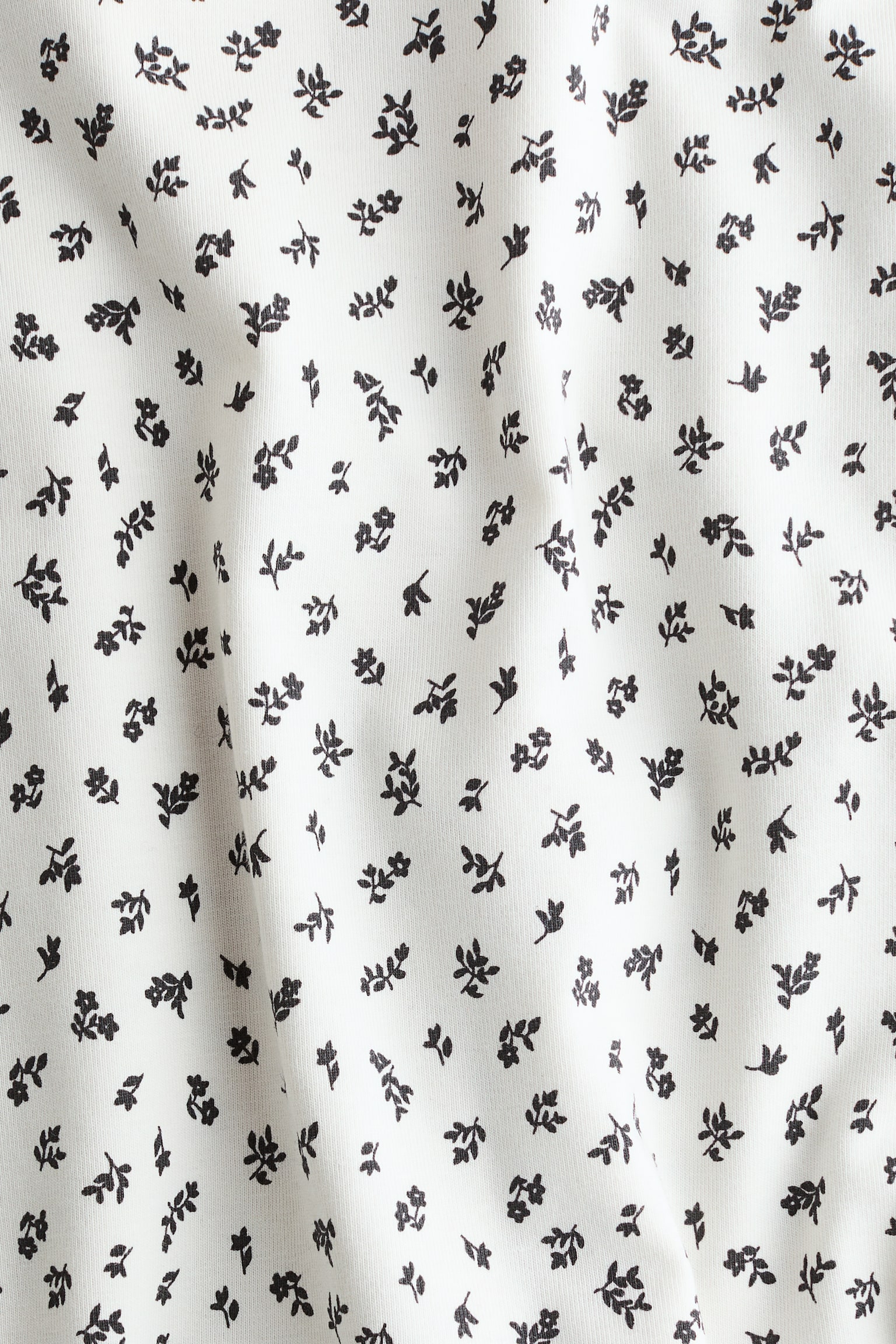 Strappy cotton dress - Hvit/Sort blomstret/Mørk blå/Prikker/Lys beige/Leopardtrykk - 2