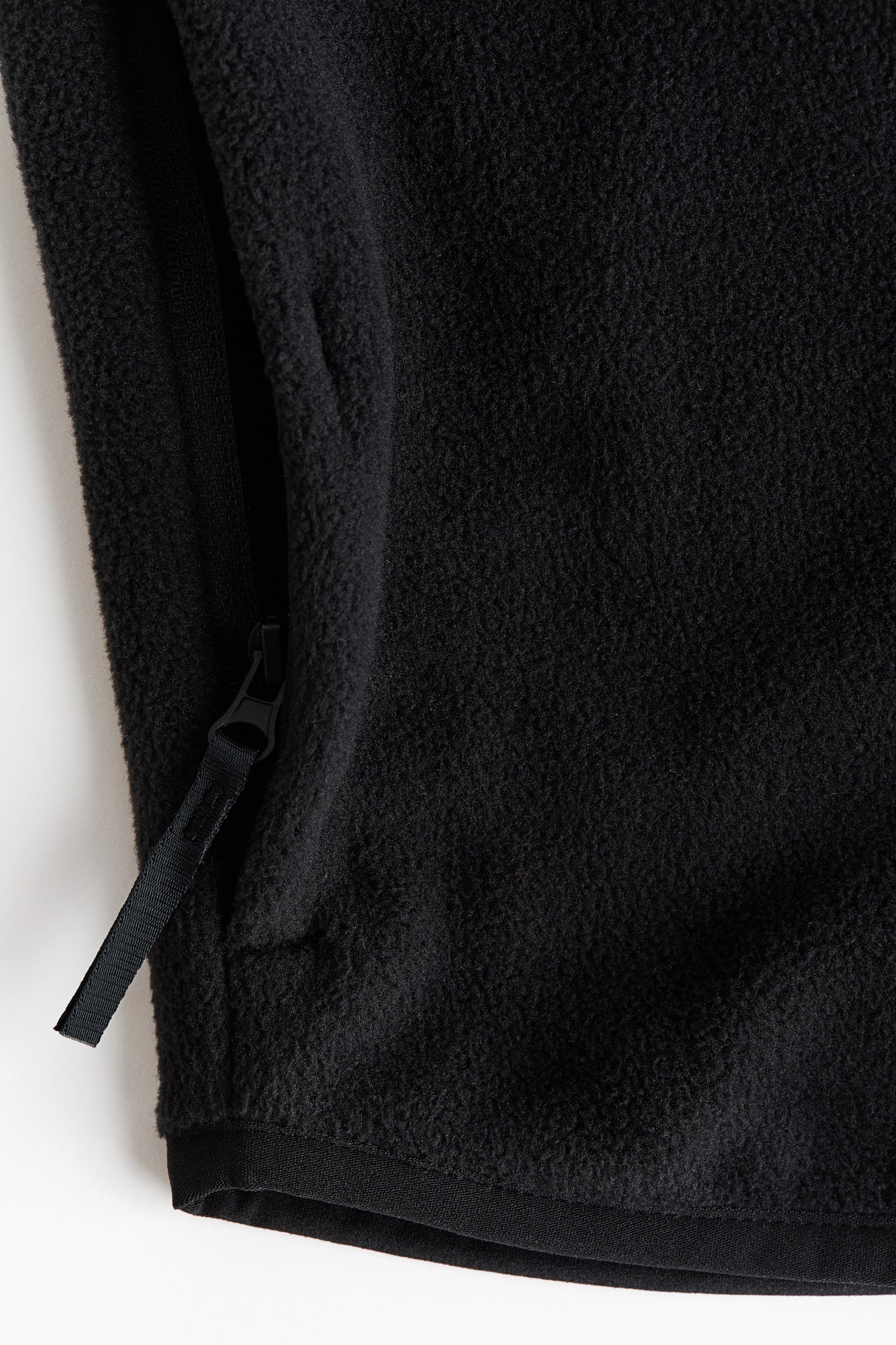 Regular Fit Fleece sports gilet - Black - 3