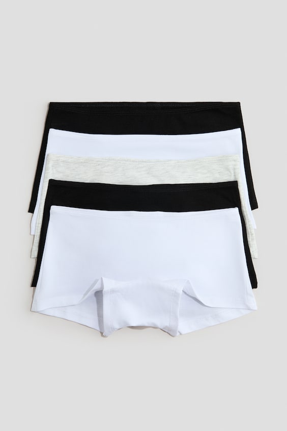 Детские трусы-боксеры H&M, хлопок, 5 пар