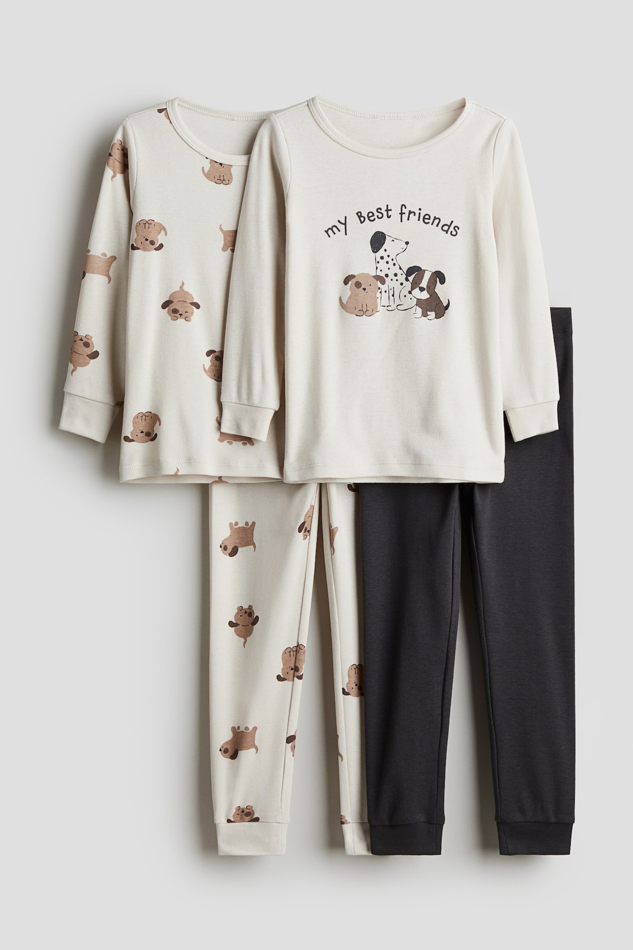 Pajama Pants Matching Friends Pyjamas 2-pack Snug Fit Cotton