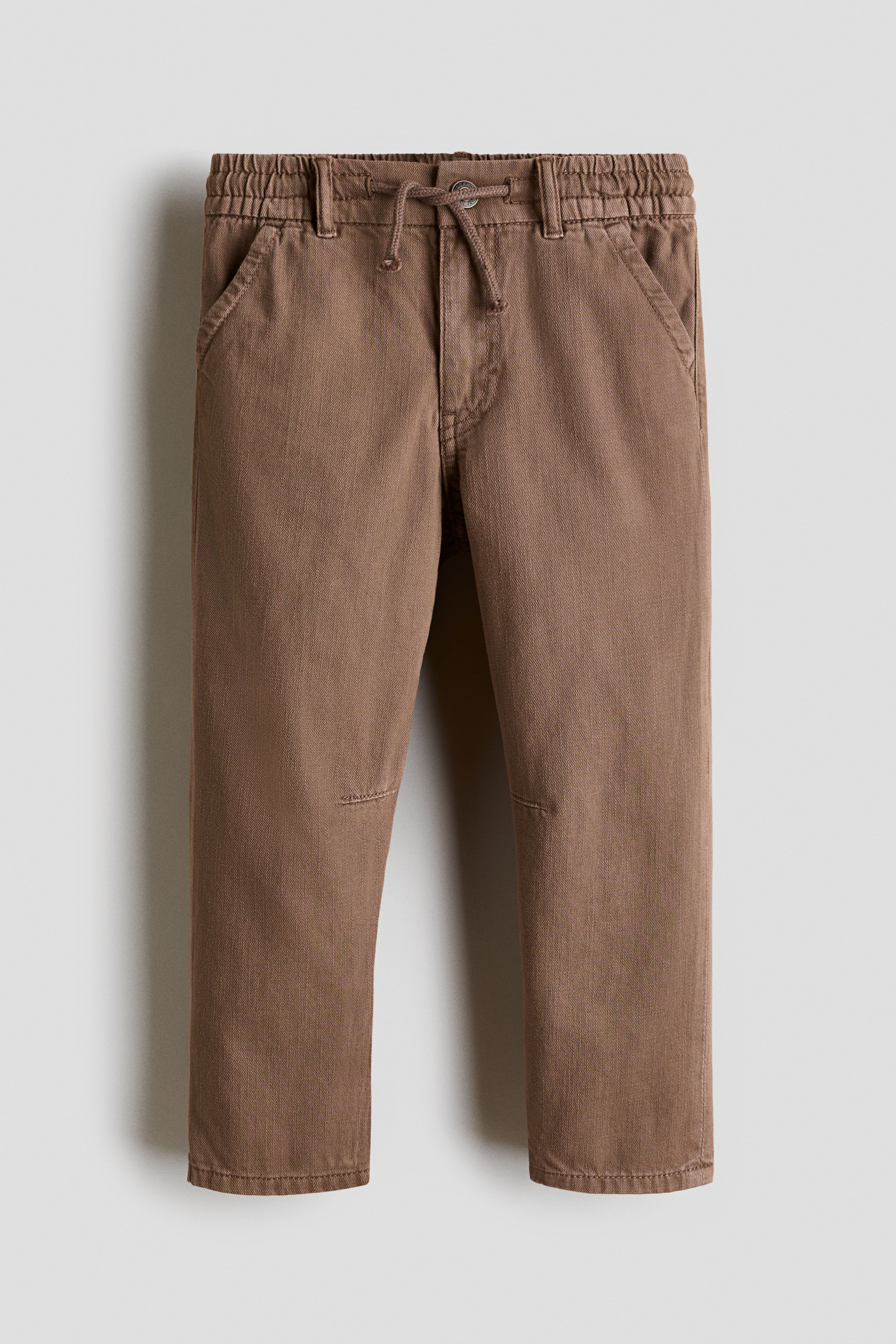 Washed Cotton Twill Pants