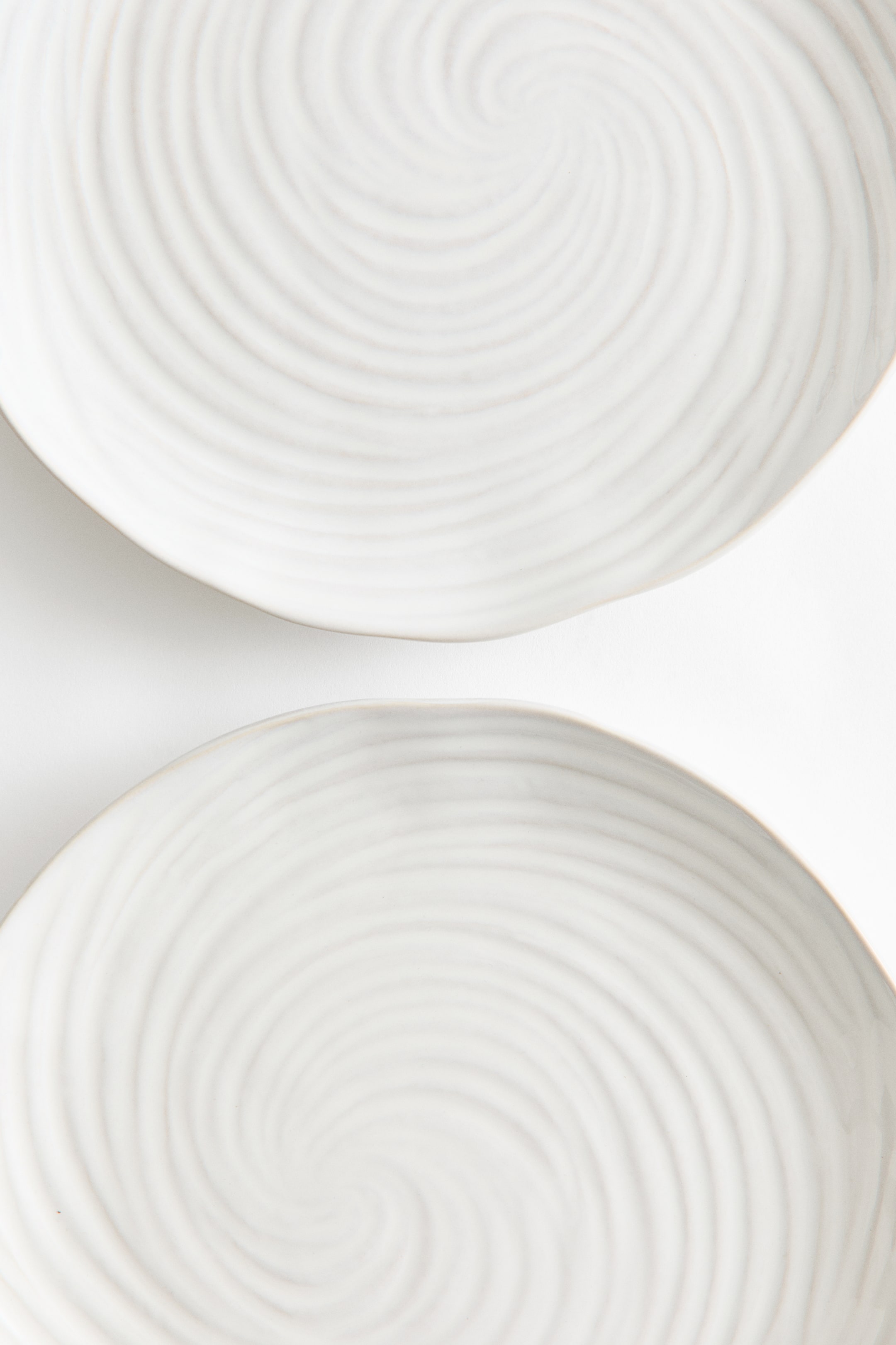 2-Pack Textured Stoneware Dinner Plates